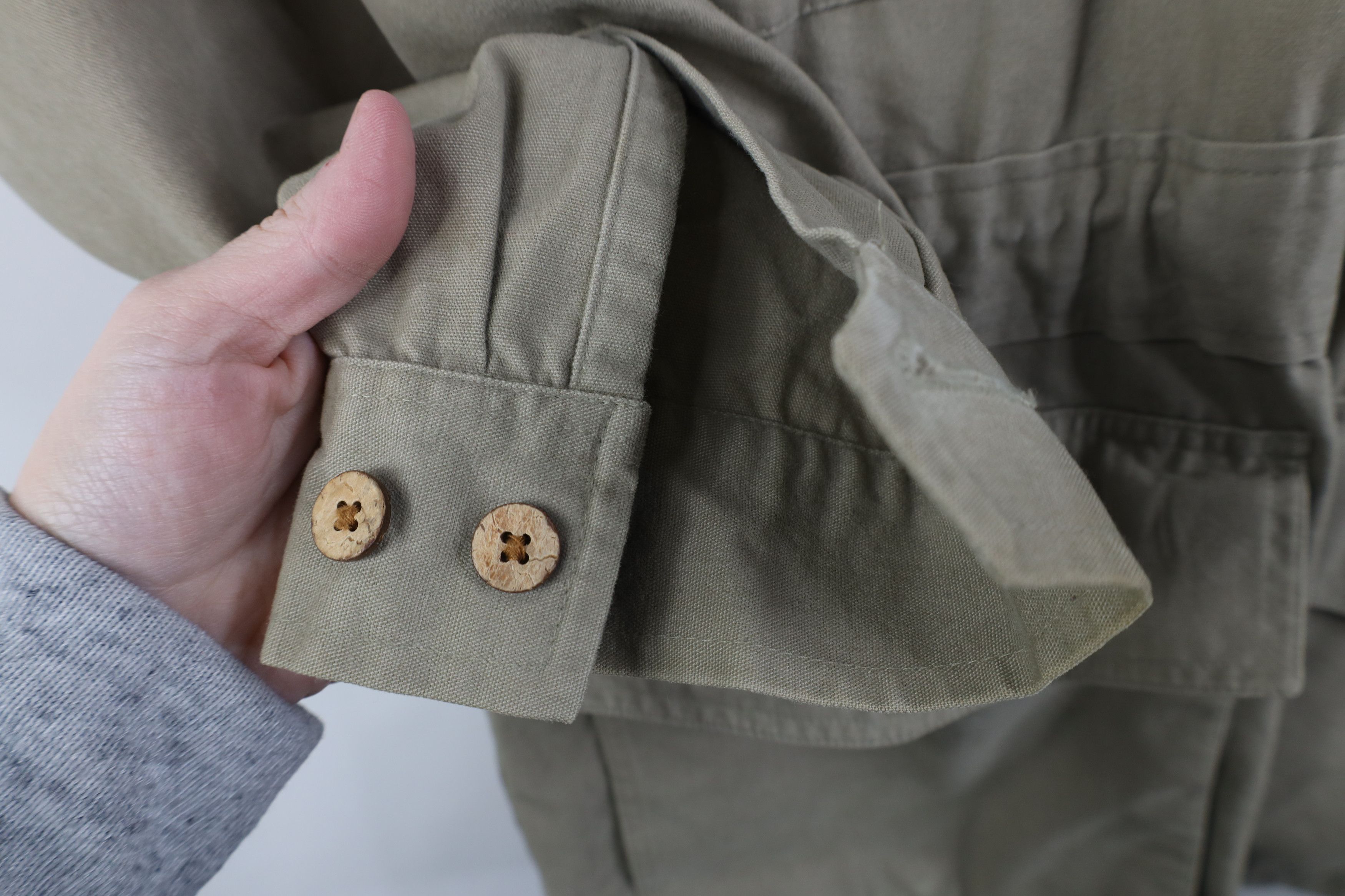 Vintage Vintage 90s Streetwear Cotton Safari Bush Hunting Jacket Size US M / EU 48-50 / 2 - 6 Thumbnail