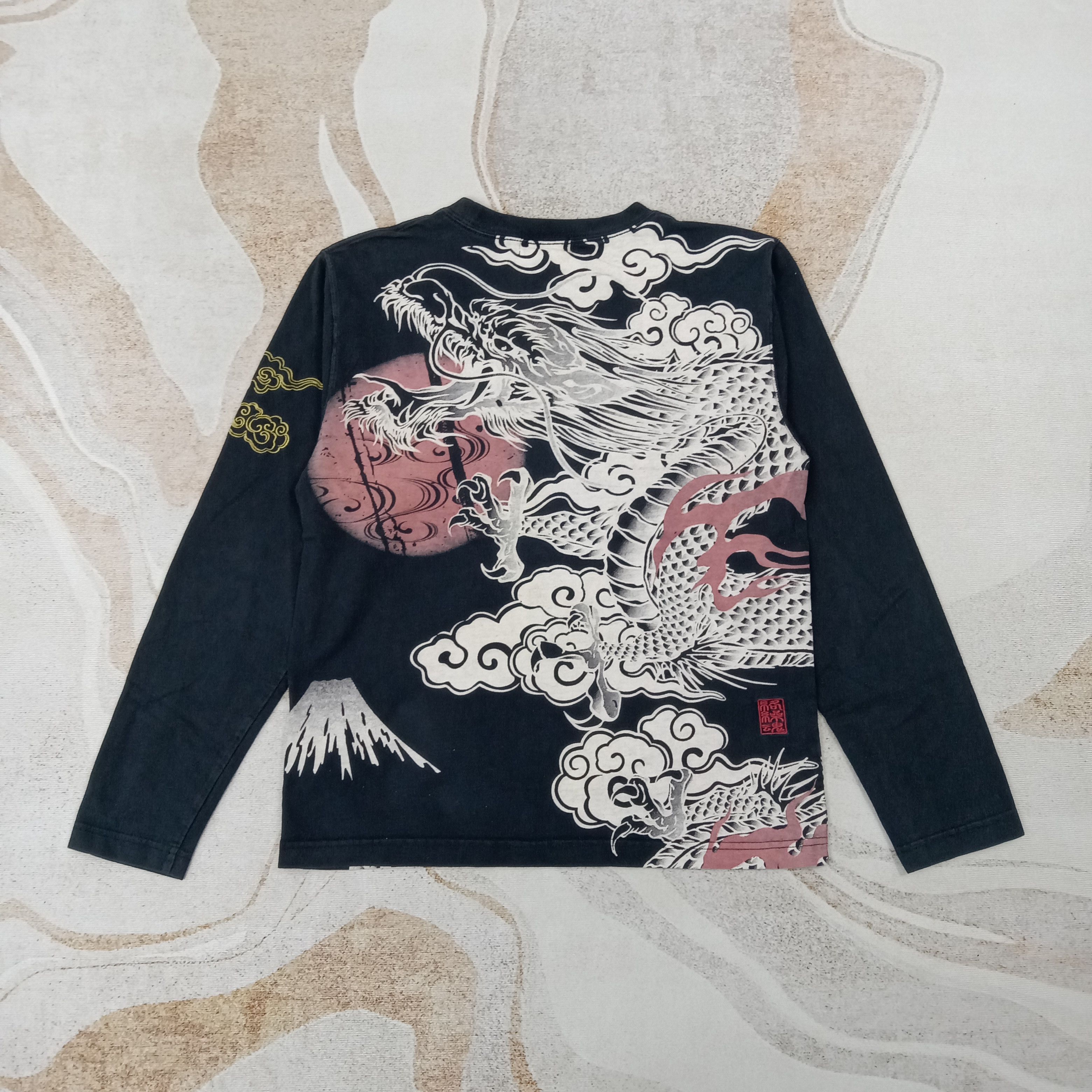 Karakuri Tamashii Karakuri Tamashii Embroidery Design Sukajan Tshirt C267N64 Size US M / EU 48-50 / 2 - 4 Thumbnail