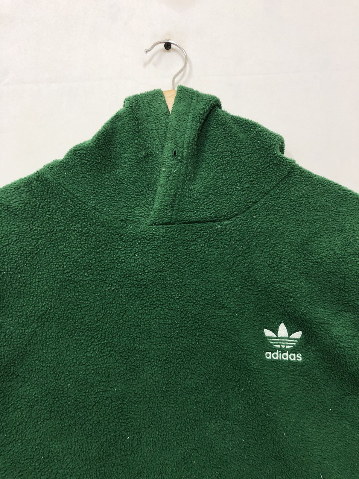 Vintage ADIDAS HOODIE BIG LOGO EMBROID Size US L / EU 52-54 / 3 - 4 Thumbnail