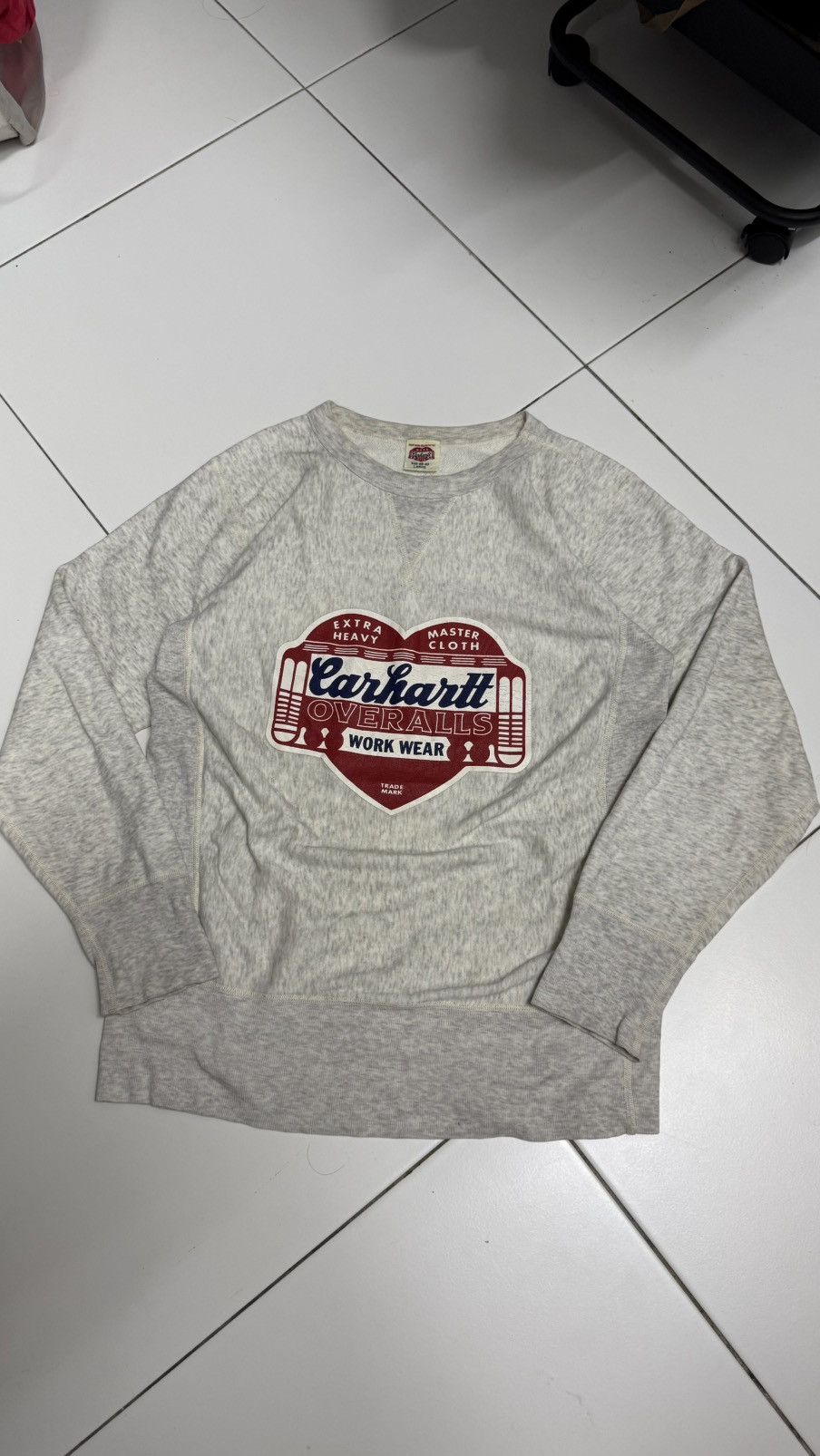 Carhartt Vintage carhartt 50s sweatshirts OG rare item Size US L / EU 52-54 / 3 - 2 Thumbnail