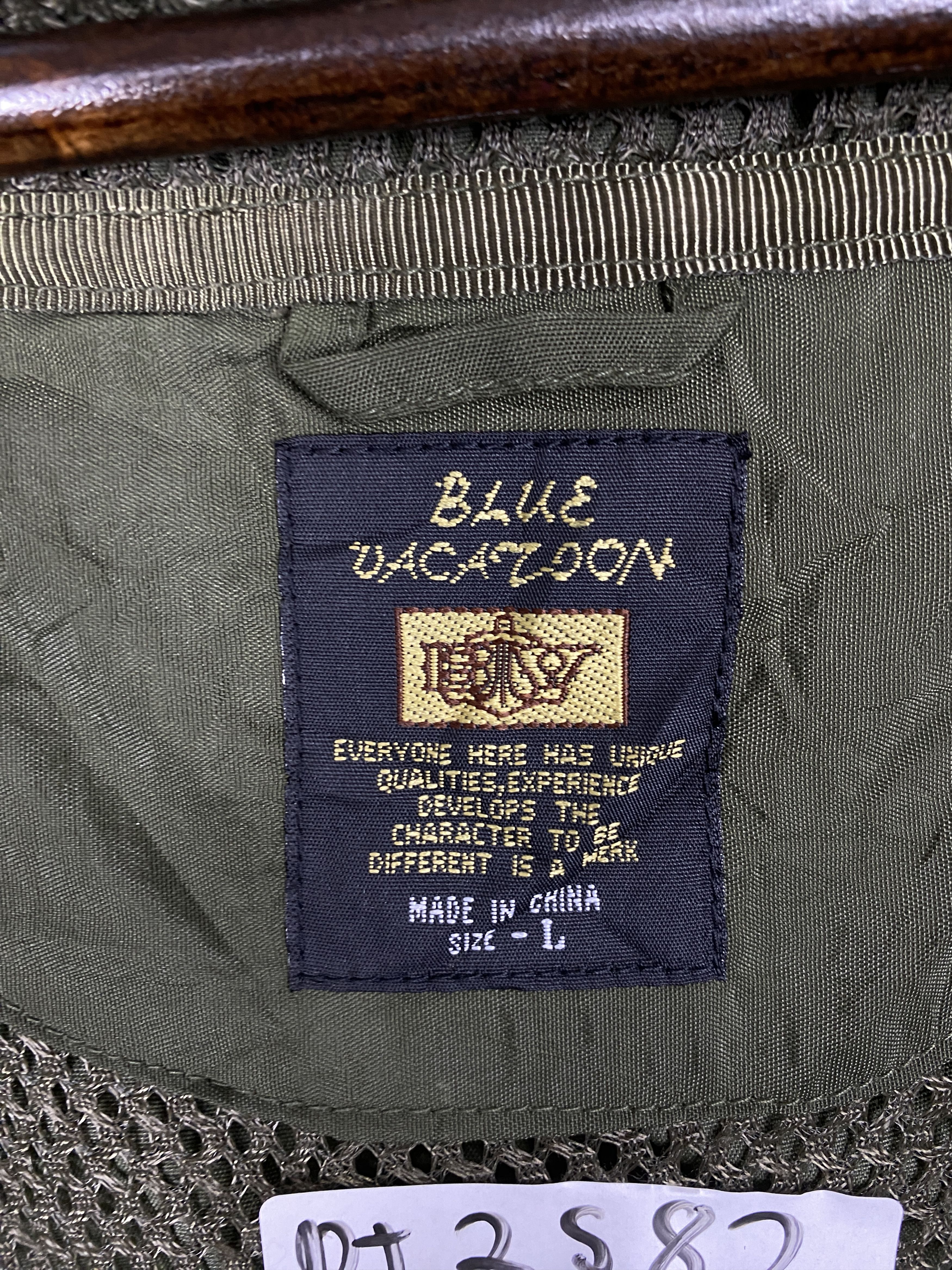 Japanese Brand Vintage Blue Vacatoon Military Windbreaker Parkas PJ2582 Size US L / EU 52-54 / 3 - 8 Thumbnail