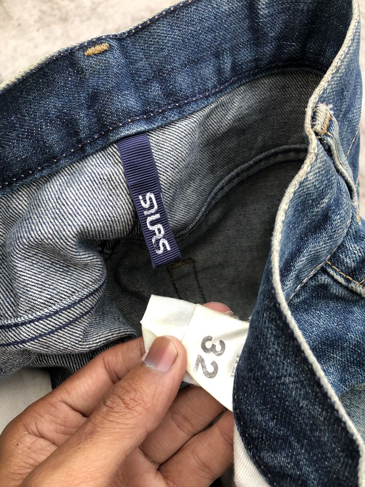 Japanese Brand × Silas VINTAGE SILAS DISTRESSED DENIM Size US 34 / EU 50 - 2 Thumbnail