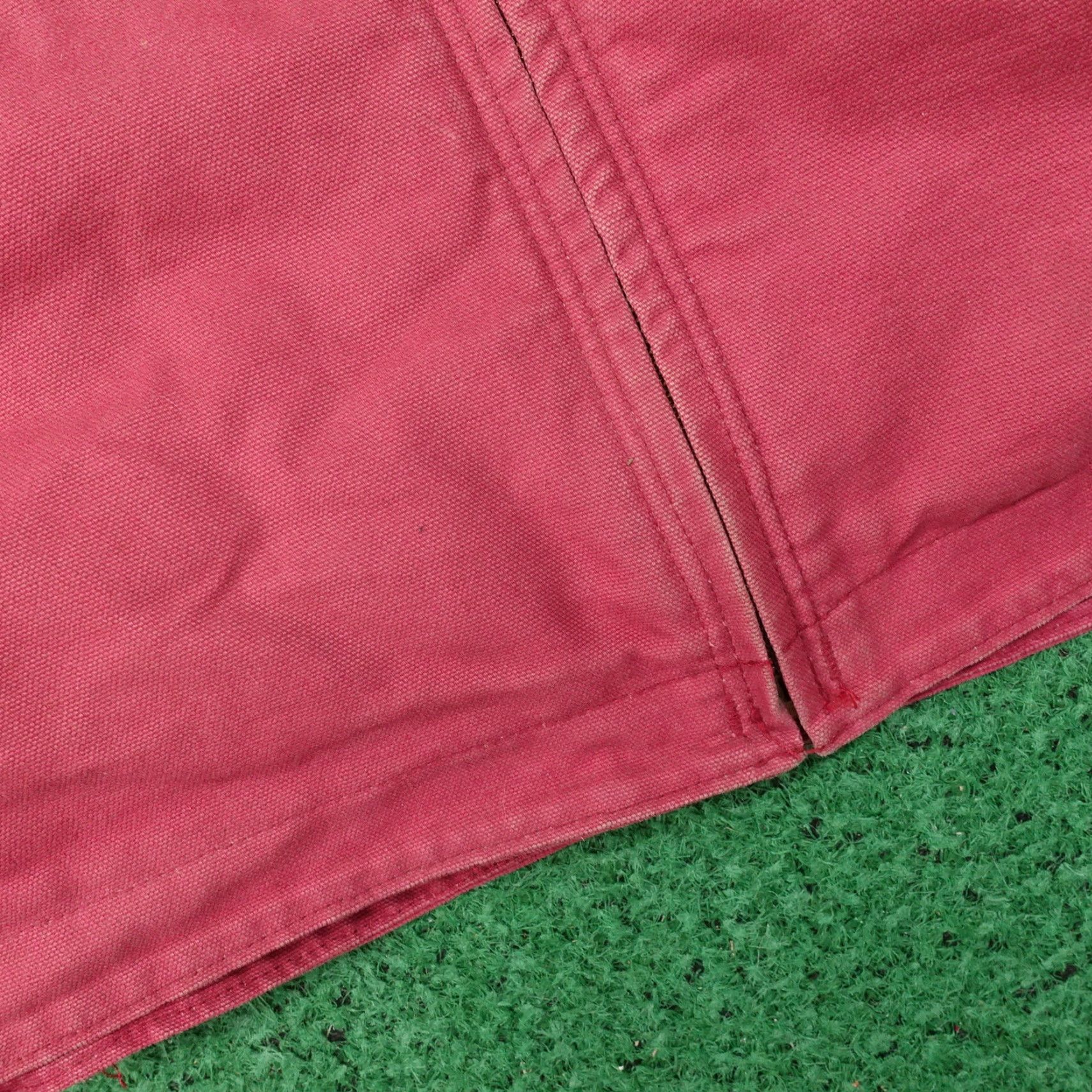 Carhartt VINTAGE Carhartt Sierra Jacket Bomber Hoodie Adult 2XL Red Sherpa Lined Casual Women's Size XXL / US 16-18 / IT 52-54 - 7 Thumbnail