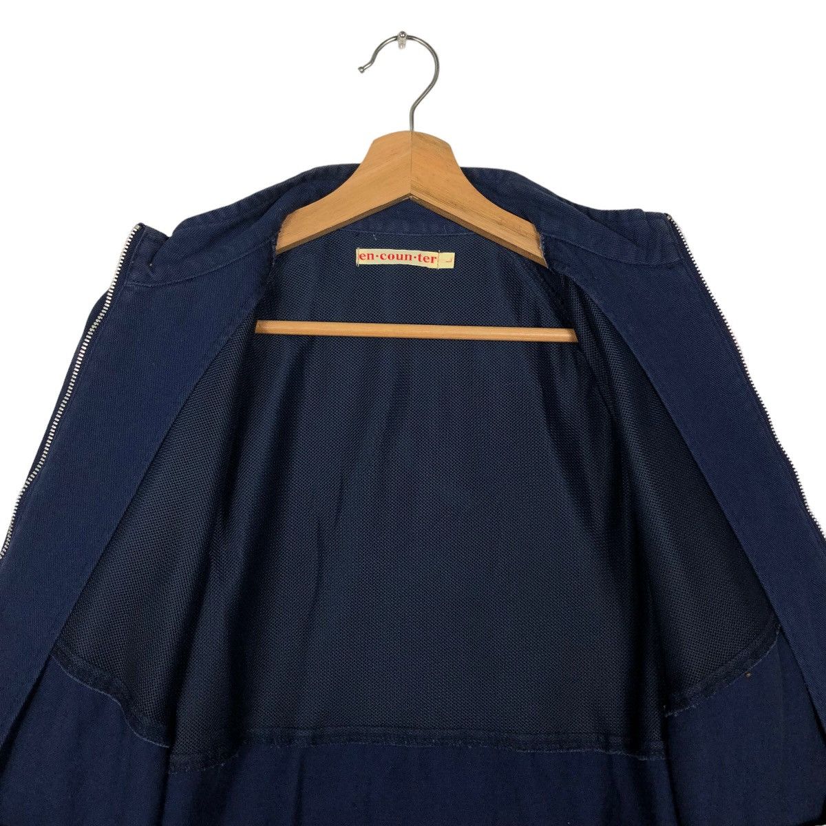 Japanese Brand 🔥90’s Bomber Jacket En.Coun.Ter Japan Issey Miyake Size US L / EU 52-54 / 3 - 11 Thumbnail