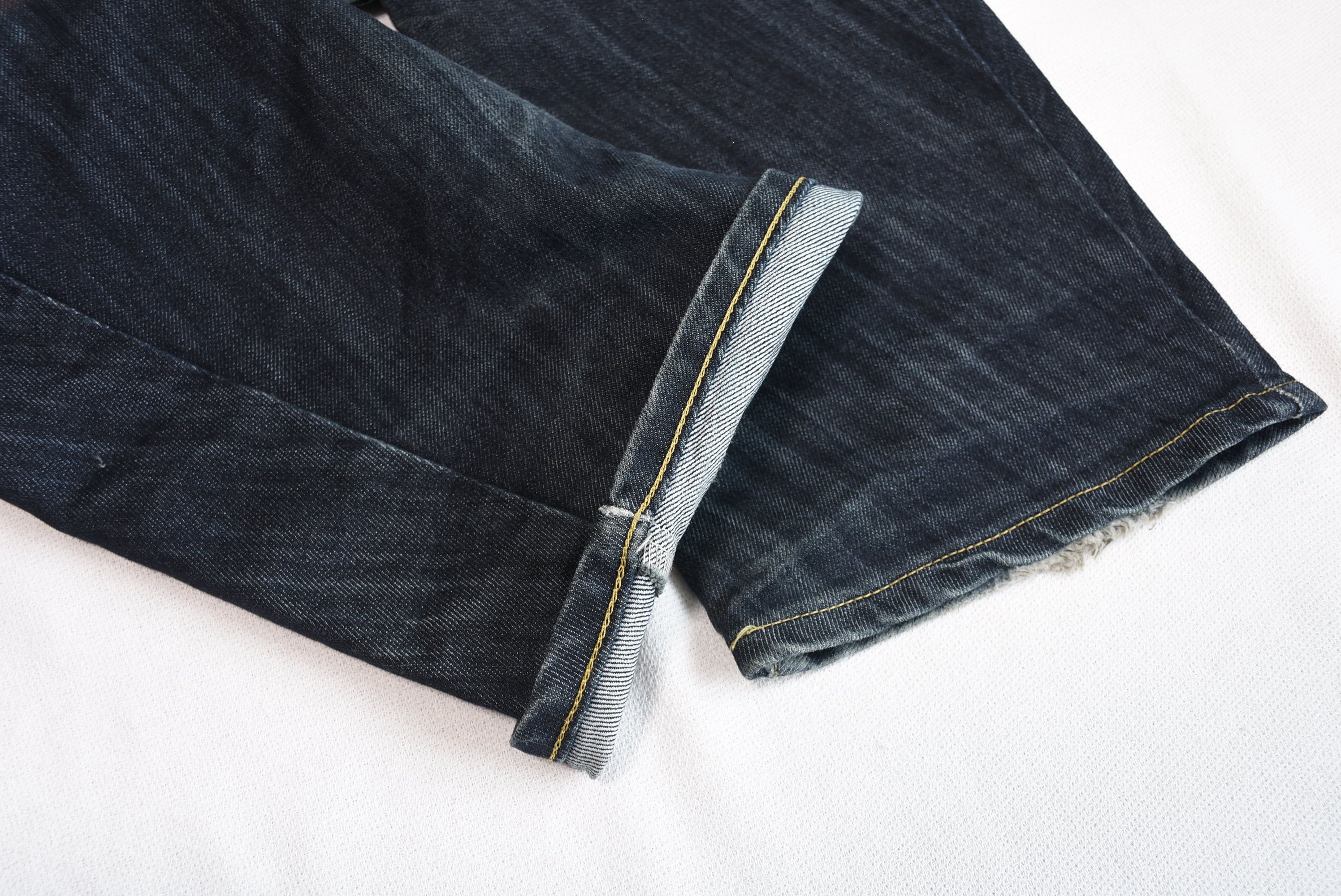 Edwin × Hysteric Glamour × Japanese Brand Edwin Distressed three-dimensional cut denim pants Size US 30 / EU 46 - 7 Thumbnail