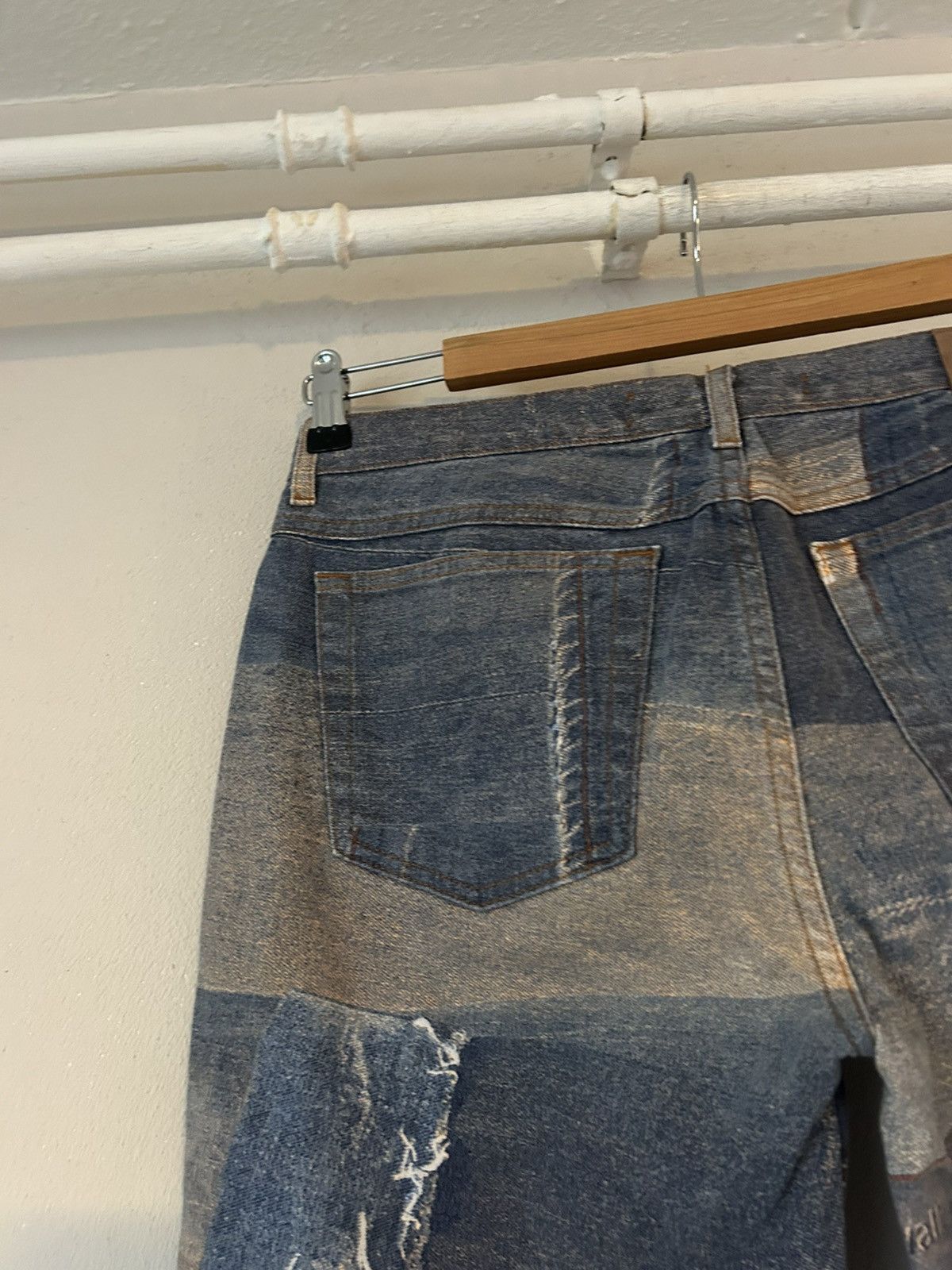Just Cavalli Just Cavalli Patchwork Denim Jeans - Size 32 Size US 32 / EU 48 - 11 Thumbnail