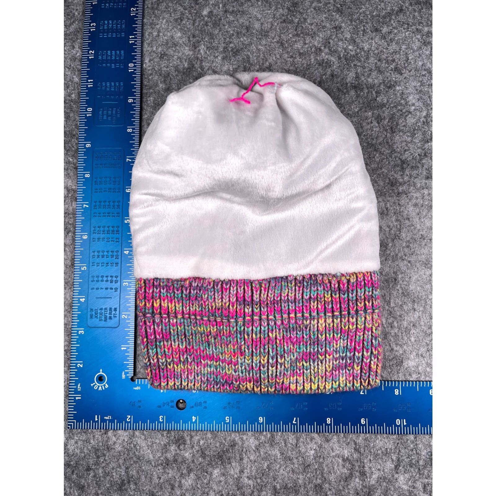 Pinko Zuppad Beanie Toque Adult Small Pink Beanie Womens S Pink Knit Acrylic Polyester Lined Logo Outdoor Ski 90s? Size ONE SIZE - 7 Thumbnail