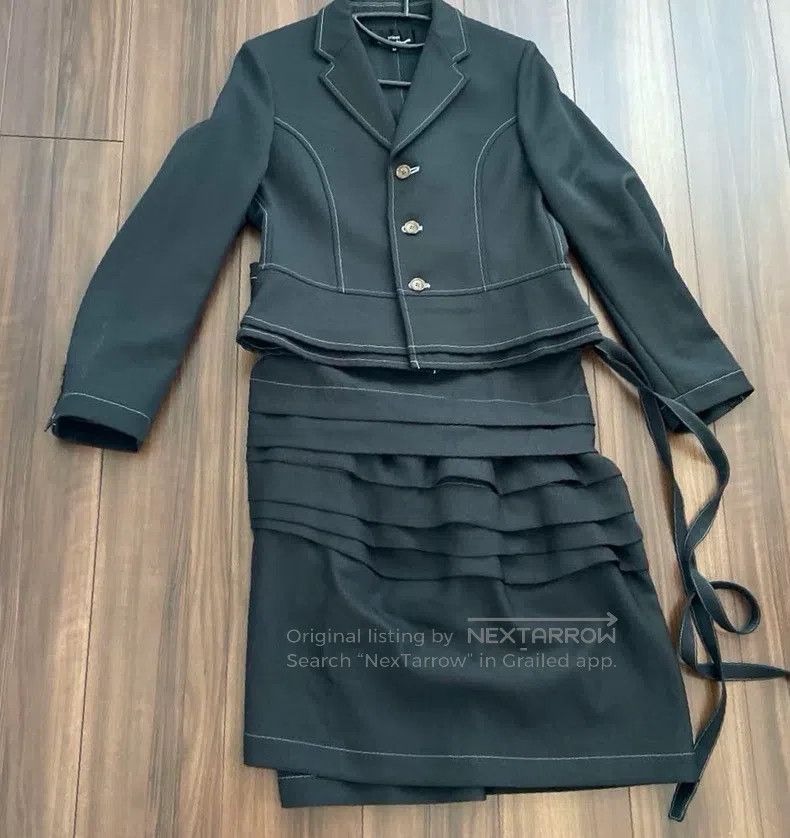 Comme des Garcons Comme Des Garcons size M Multi-layered skirt set Size 24" / US 00 / IT 34 - 1 Thumbnail