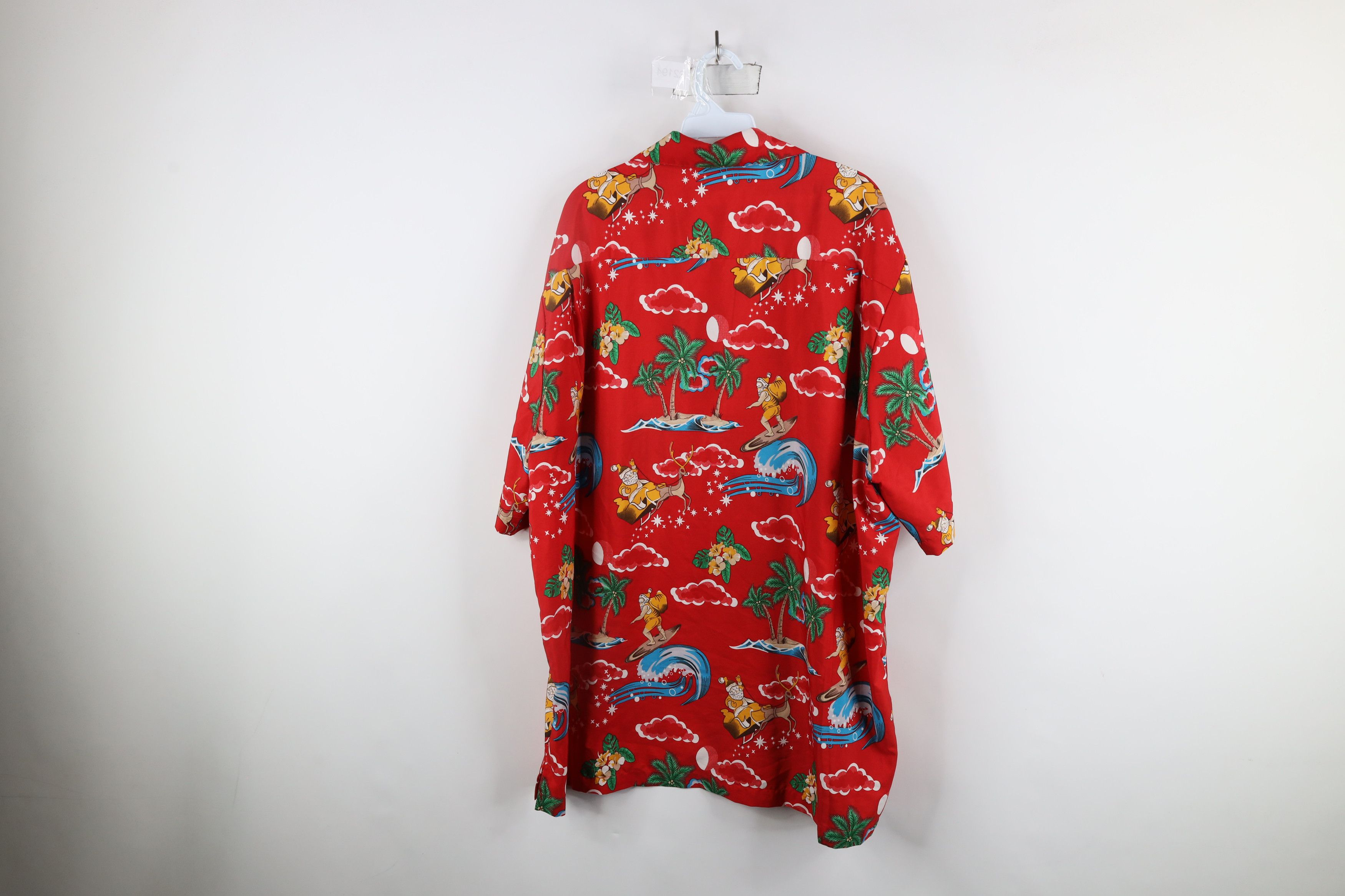 Vintage Vintage 90s Streetwear Claus Surfing Hawaiian Button Shirt Size US XL / EU 56 / 4 - 13 Thumbnail