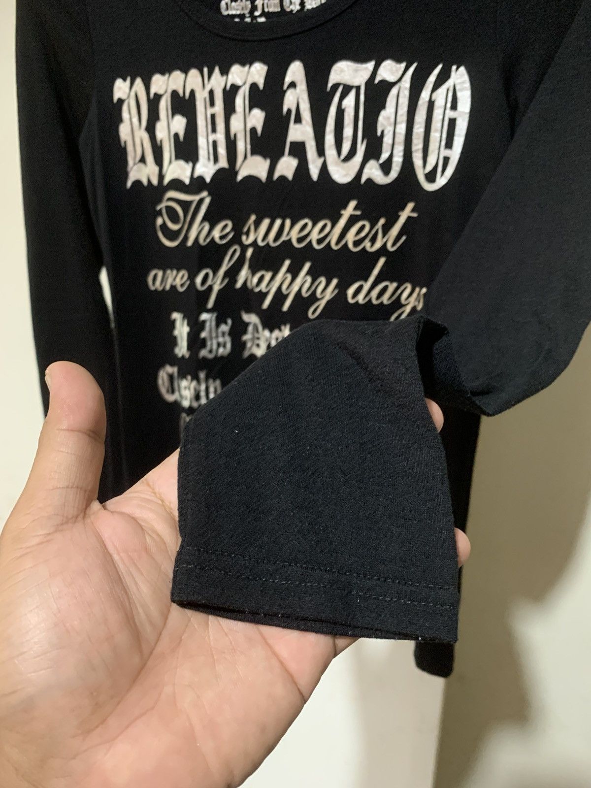 Hysteric Glamour × Mastermind Japan Japanese Embraces Poem Long Sleeve Tee Shirt Size US M / EU 48-50 / 2 - 3 Thumbnail