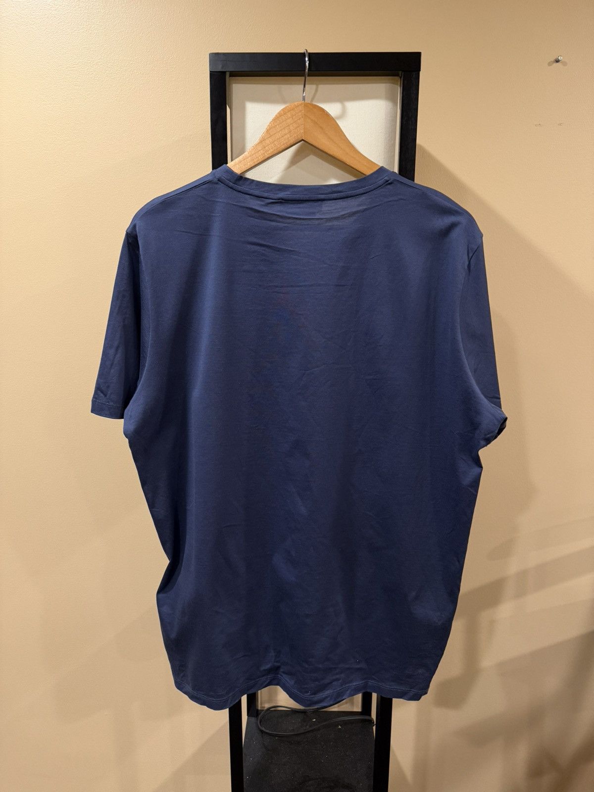 Prada Prada Navy Blue Pocket Mini Logo T-Shirt Size US XXL / EU 58 / 5 - 10 Thumbnail
