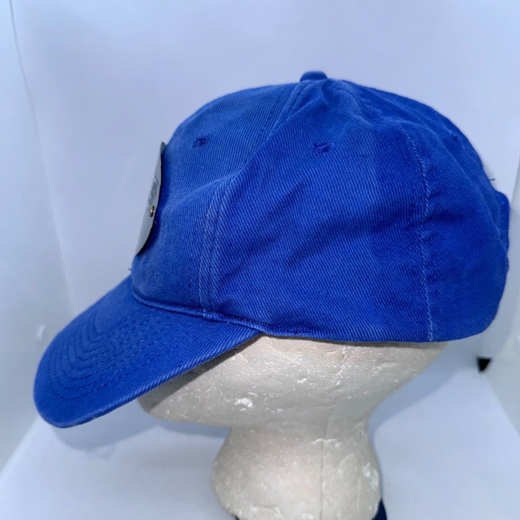 Logo 7 flum's Racing Baseball Cap Adjustable Hat Logo Blue Cotton Canvas Strapback Men Size ONE SIZE - 4 Thumbnail