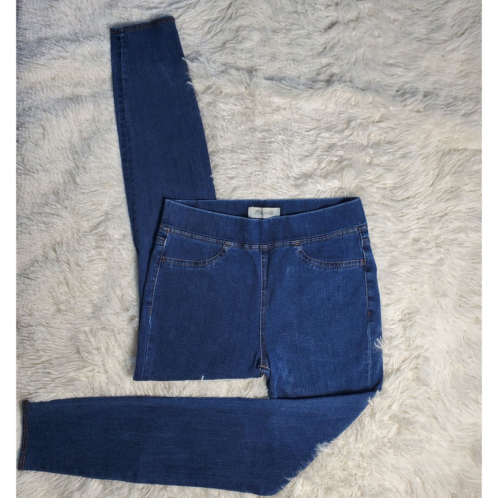 Madewell Madewell Pull On Skinny Jeans 26 / 2 Size 26" / US 2 / IT 38 - 1 Thumbnail