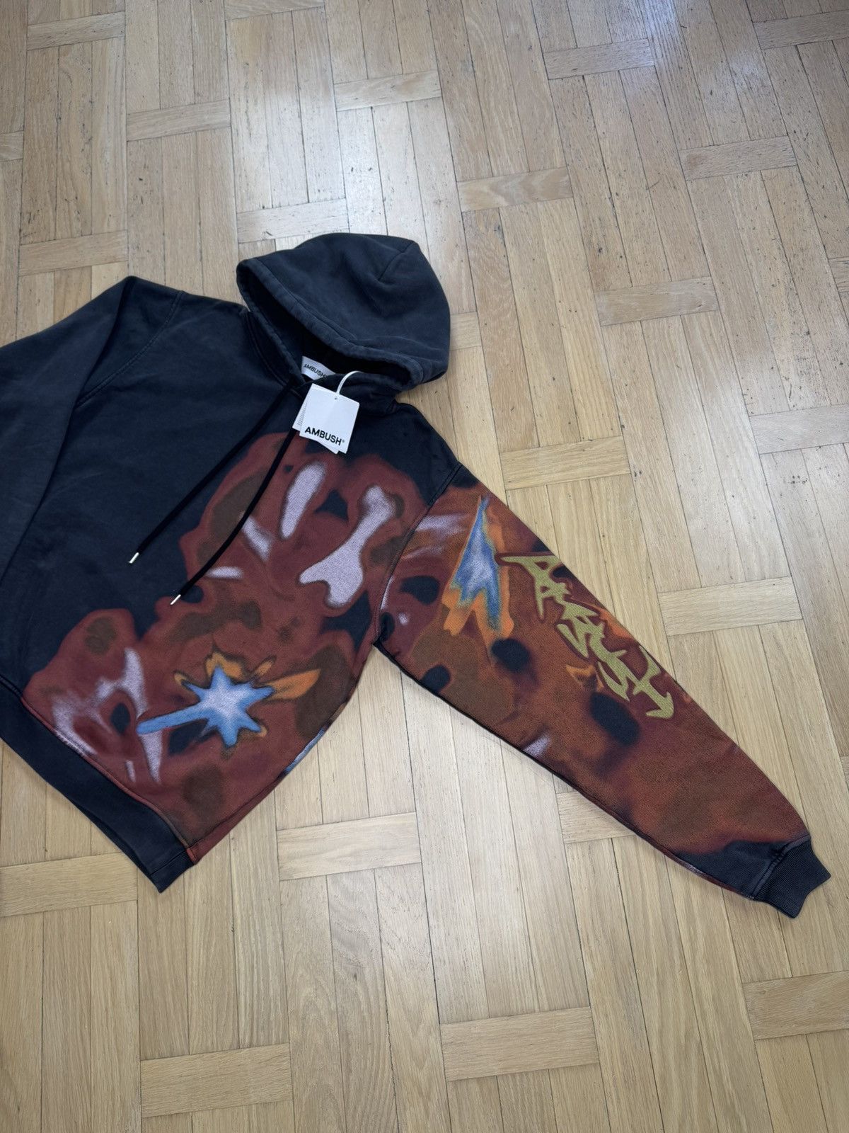Ambush Design AMBUSH GRAPHIC WASHED HOODIE Size US S / EU 44-46 / 1 - 3 Thumbnail