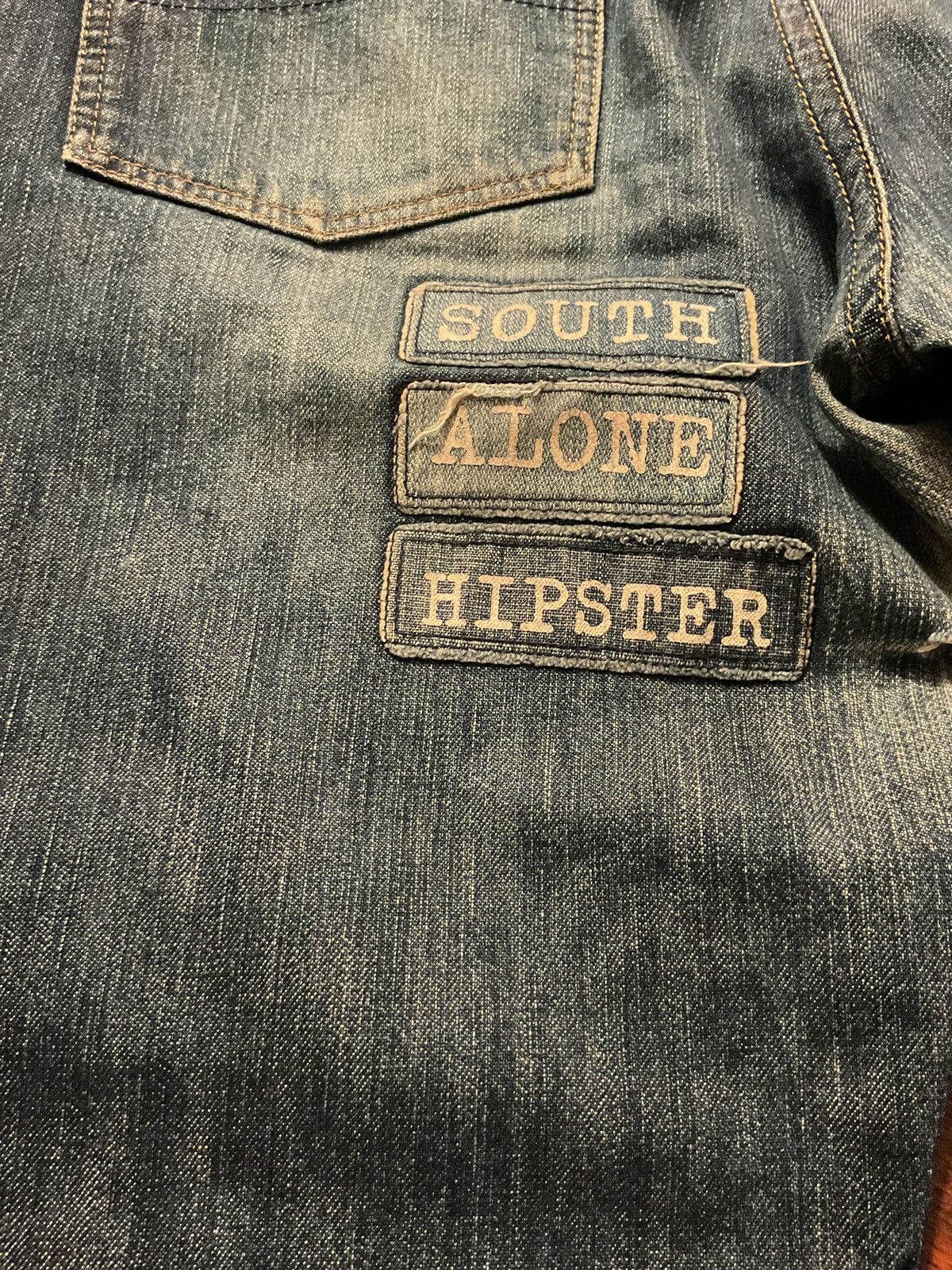 Number (N)ine Number nine patchwork denim Size US 32 / EU 48 - 6 Thumbnail
