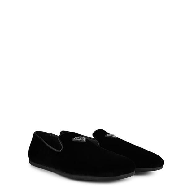Prada PRADA Velvet Loafers Size US 7 / EU 40 - 4 Thumbnail