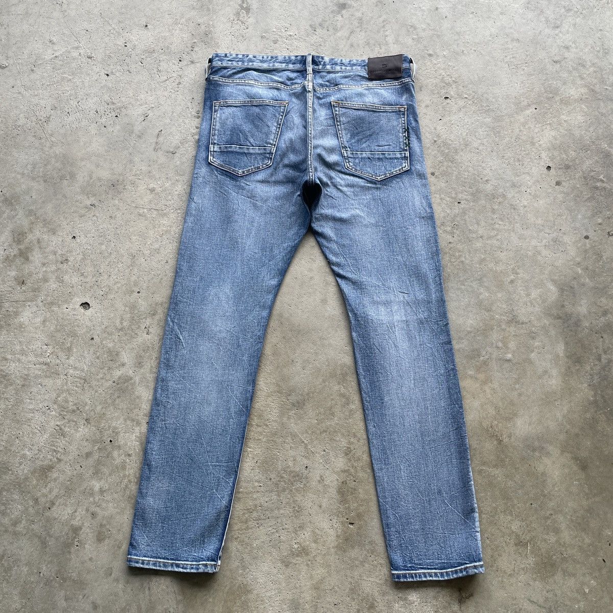 Japanese Brand Vintage Scotch&Soda Ripped Faded Distressed Jeans Pants W35 Size US 35 - 12 Thumbnail