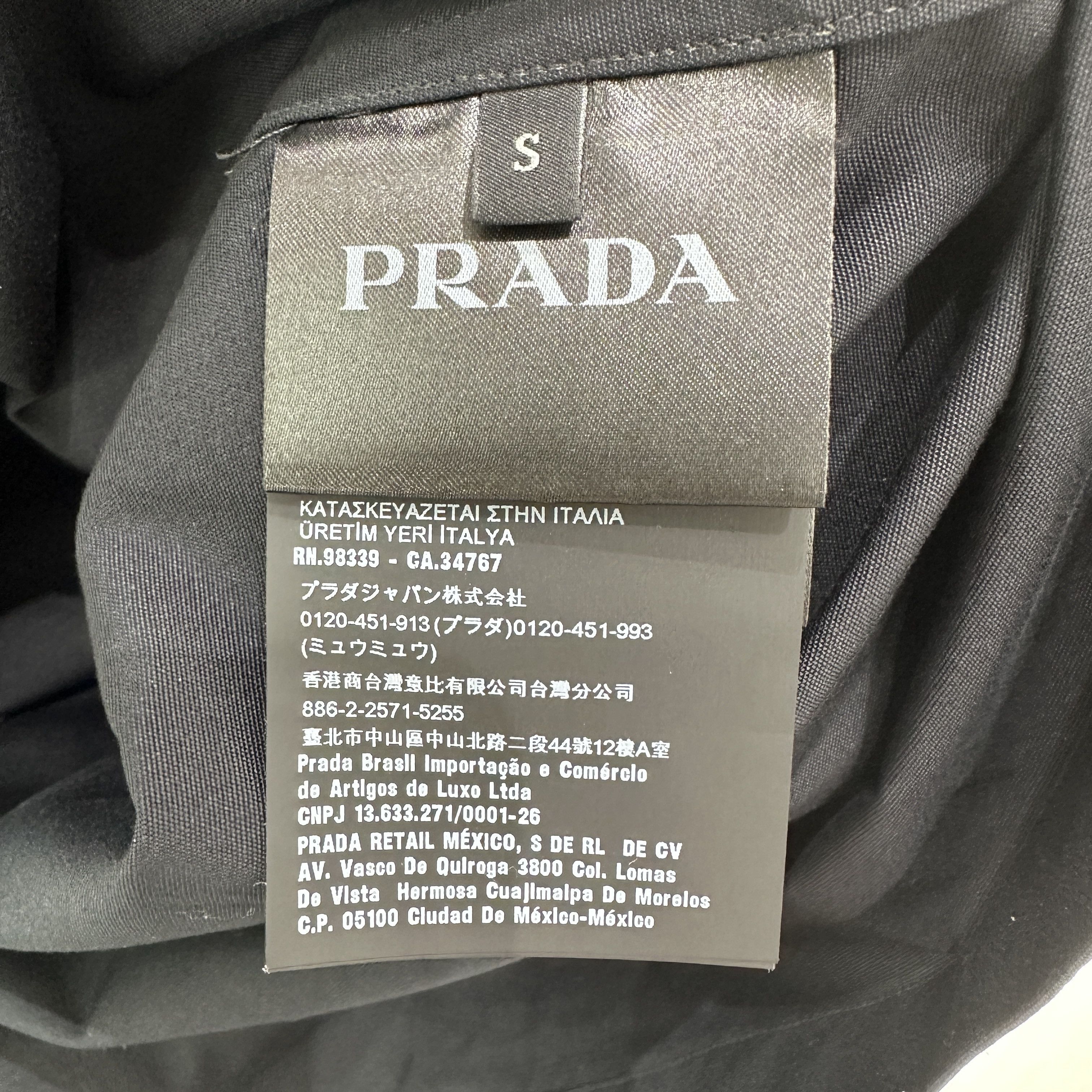 Prada PRADA Double Match Poplin Shirt Size US S / EU 44-46 / 1 - 6 Thumbnail
