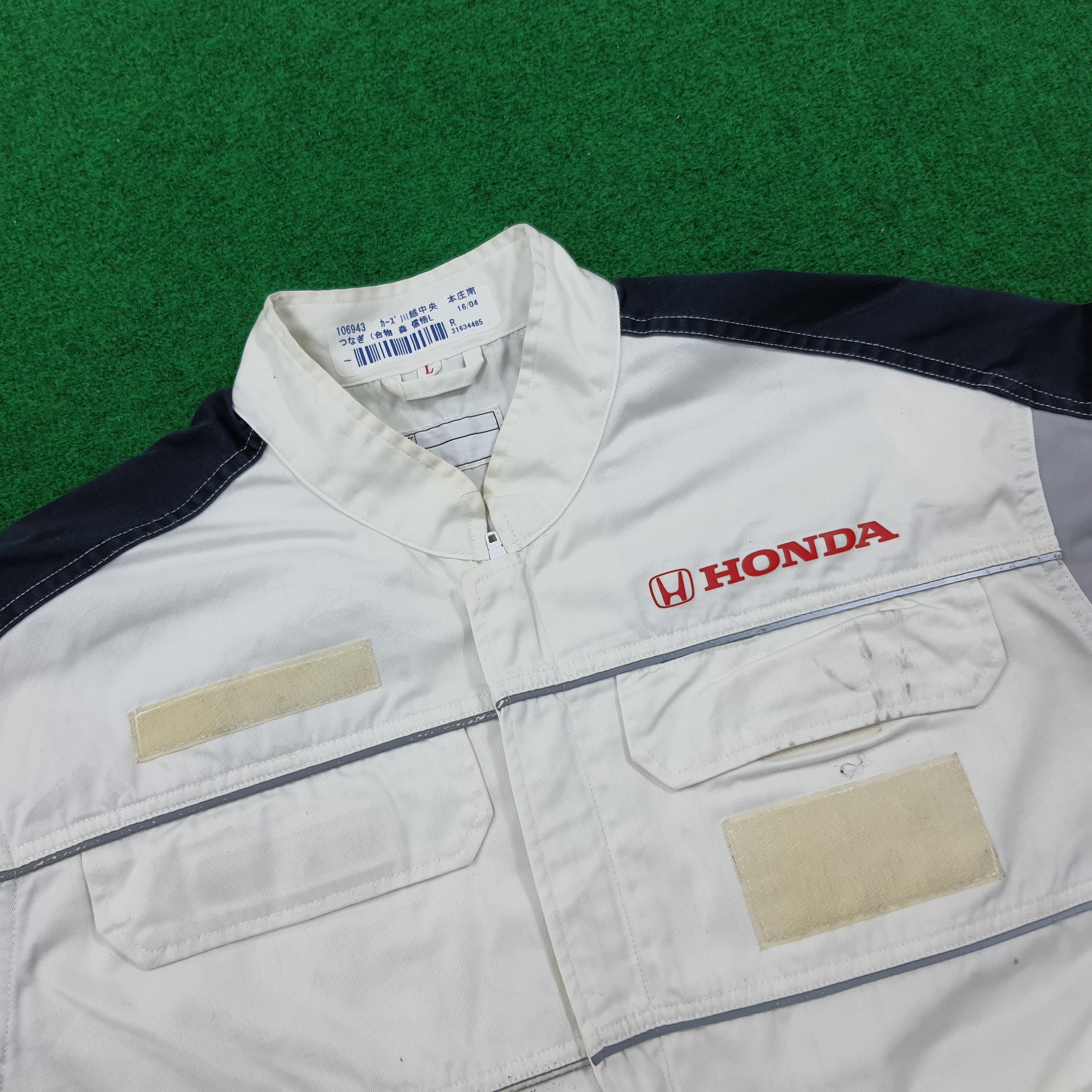 Honda × Japanese Brand Vintage HONDA Racing Japan Motorsports Brand Coverall Size US M / EU 48-50 / 2 - 6 Thumbnail