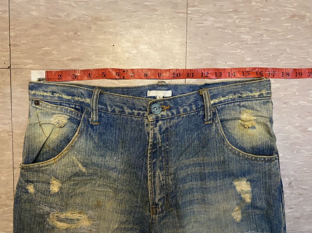 If Six Was Nine × Japanese Brand × Le Grande Bleu (L.G.B.) Exhibitionist distressed jeans ifsixwasnine style Size US 32 / EU 48 - 10 Thumbnail