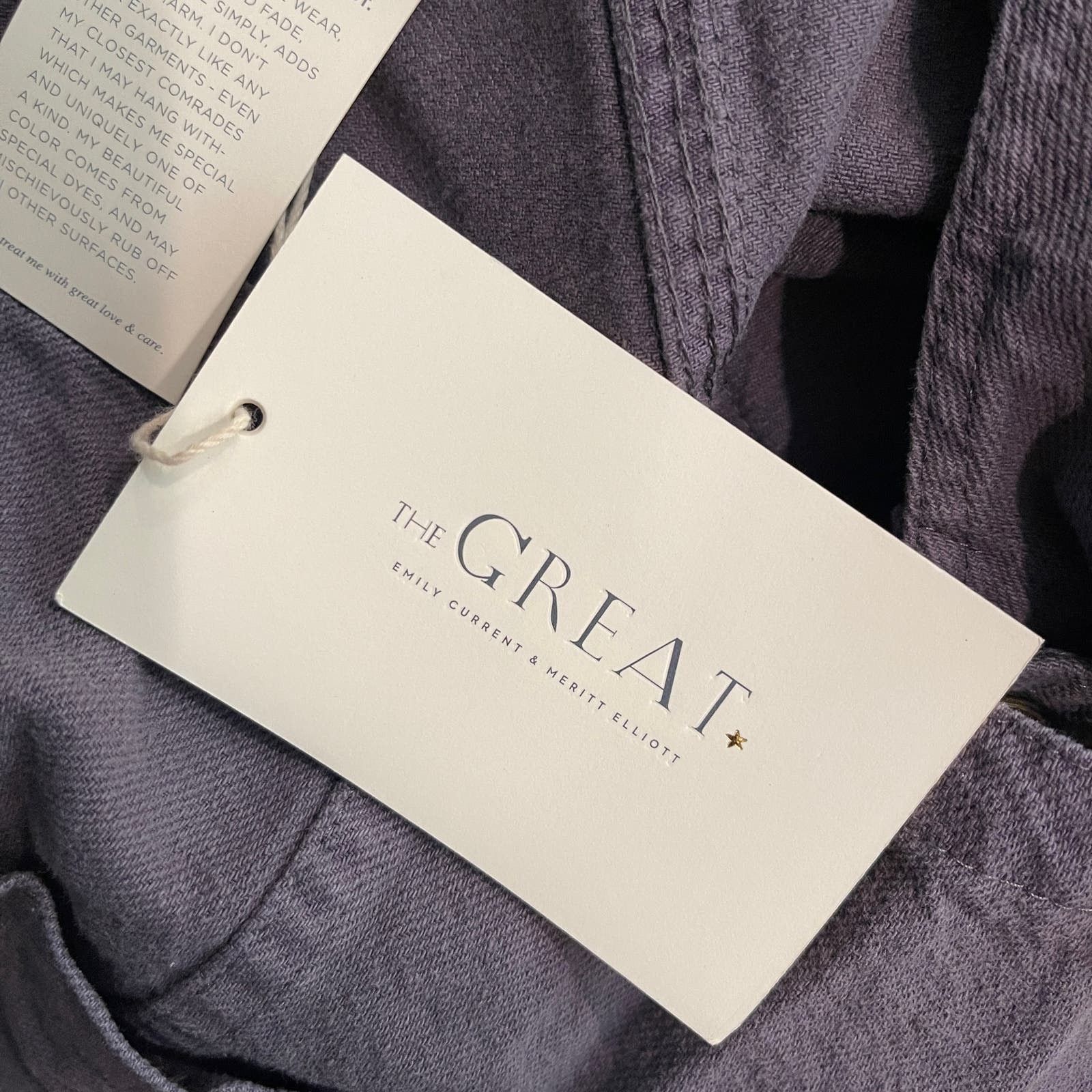 Other The Great The Cut Off Overall in Marble Size 0 Size 25" / US 0 / IT 36 - 6 Thumbnail