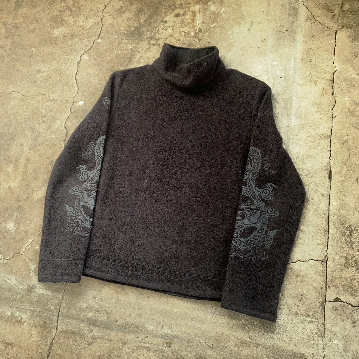 Japanese Brand Vintage Jet Set Japanese Dragon fleece Size S / US 4 / IT 40 - 4 Thumbnail