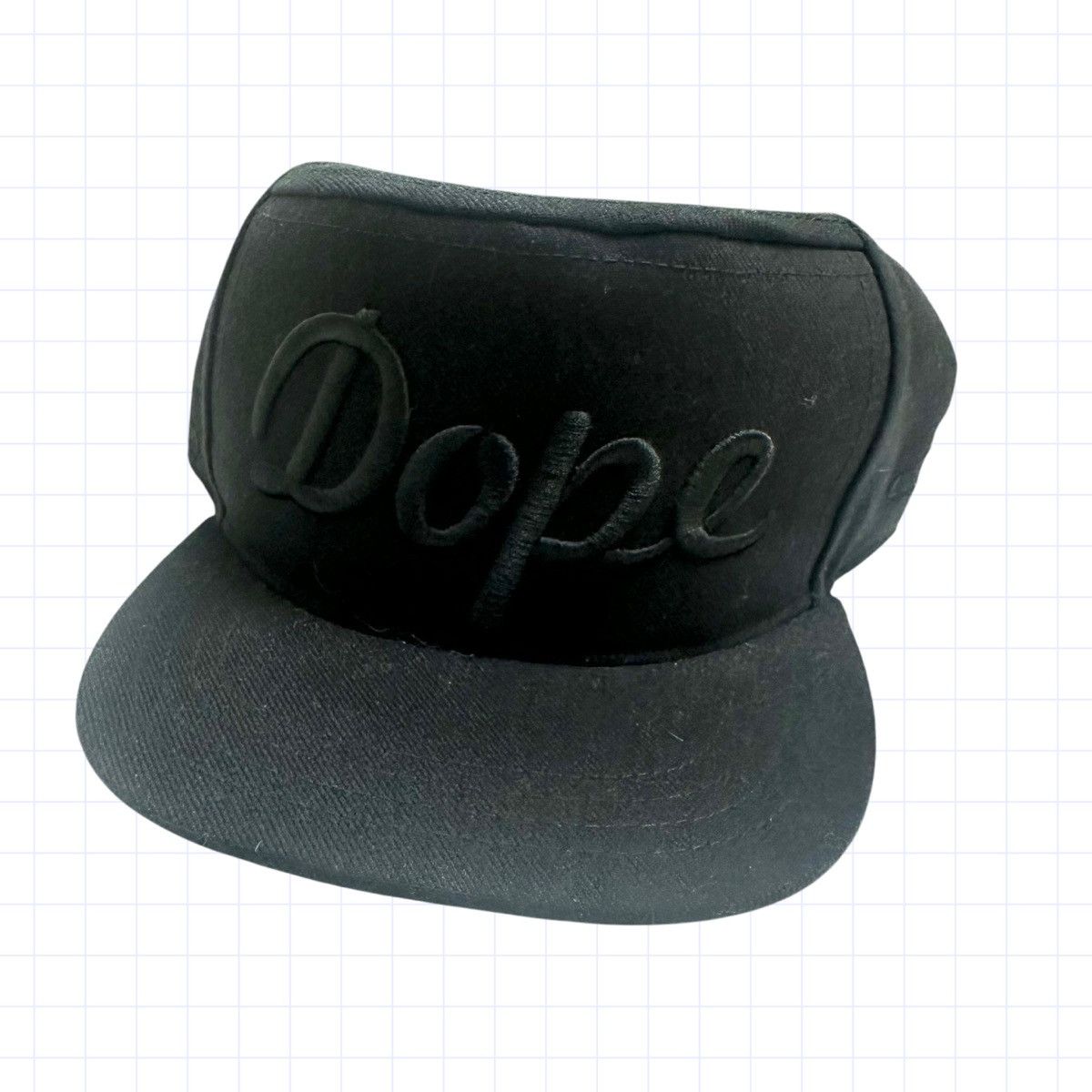 Other Ampal Creative DOPE Embroidery Snap Back Cap Military Black Size ONE SIZE - 3 Thumbnail