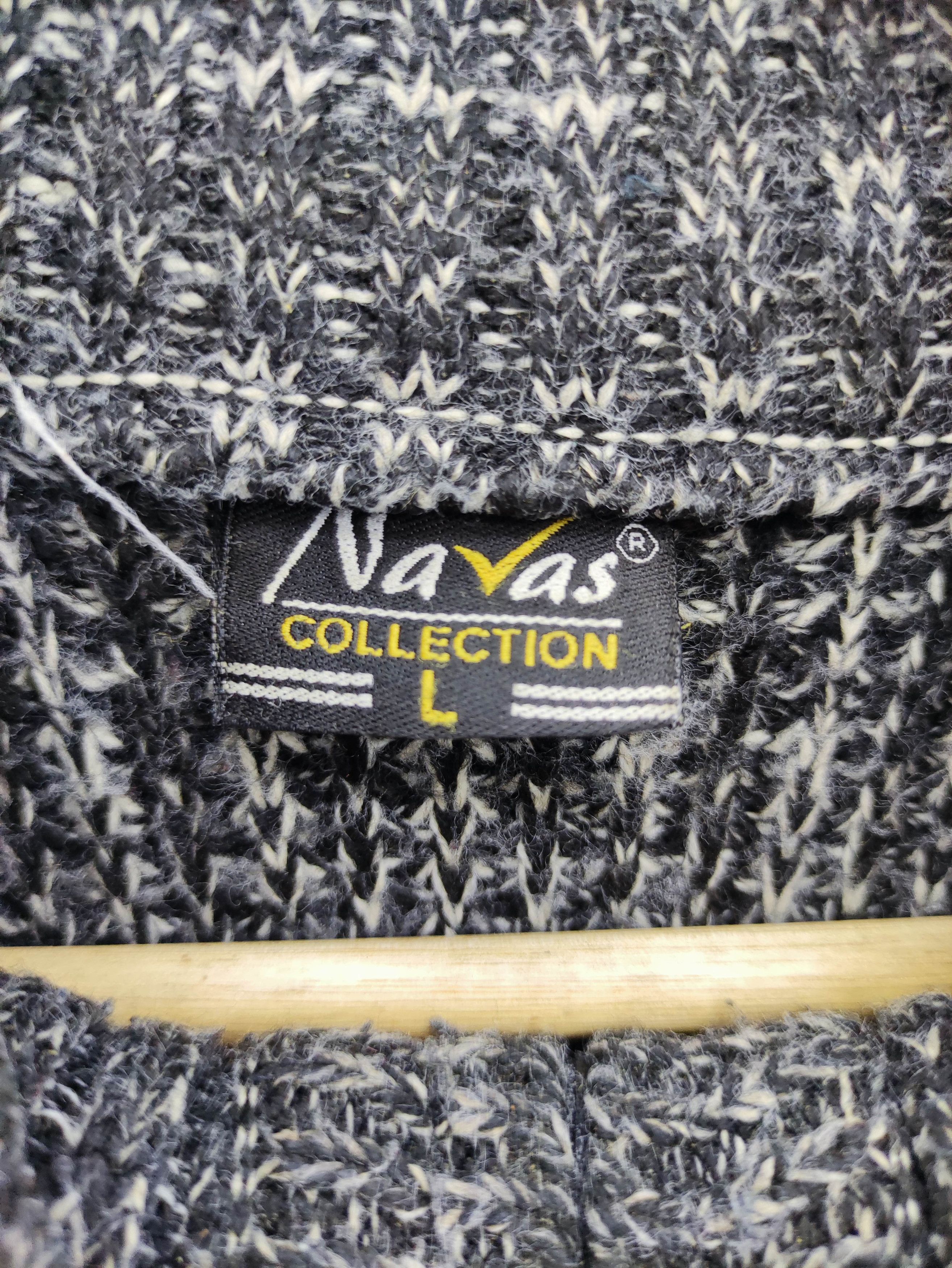 Aran Isles Knitwear Vintage Vavas knit Sweater Wool Half Zipper Size S / US 4 / IT 40 - 2 Thumbnail