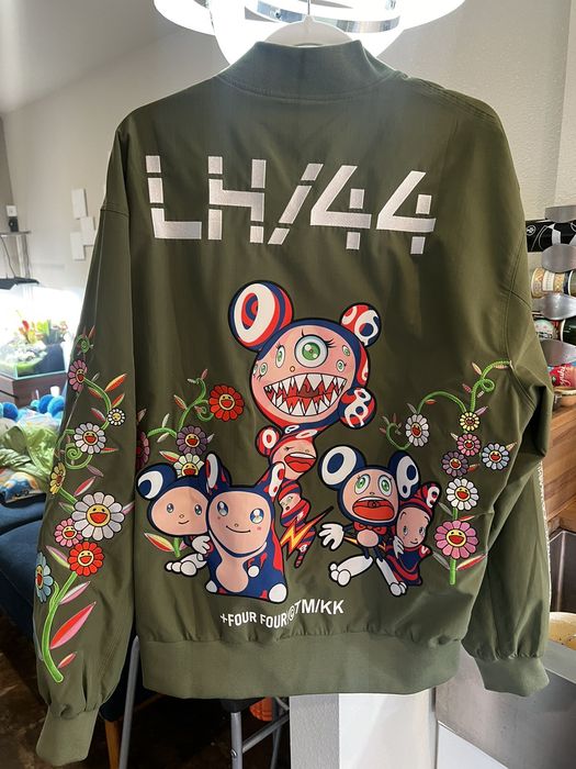 Takashi Murakami Takashi Murakami +44 Metamorphosis Bomber Jacket | Grailed