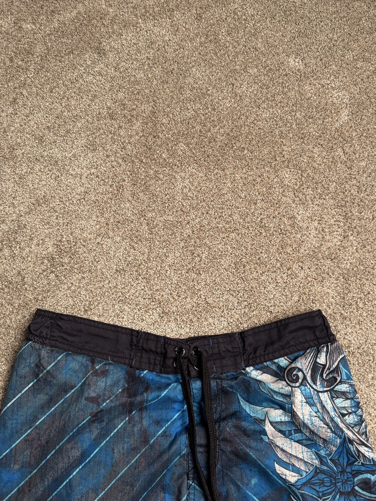 Other BLUE MMA ELITE Y2K AQUATIC SHORTS Size US 31 - 3 Thumbnail