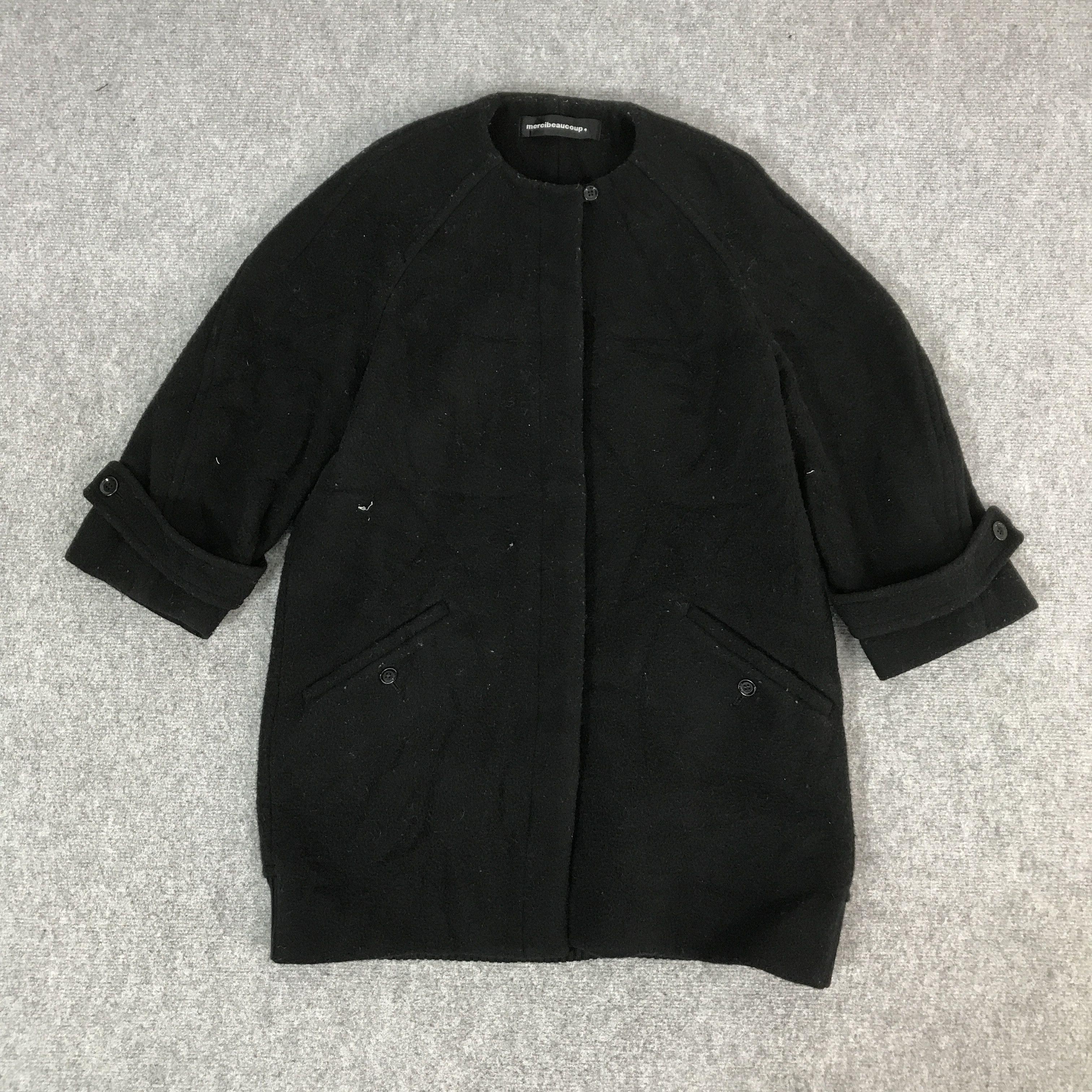 mercibeaucoup MERCIBEAUCOUP BY ISSEY MIYAKE WOOL BUTTON JACKET Size US L / EU 52-54 / 3 - 1 Thumbnail