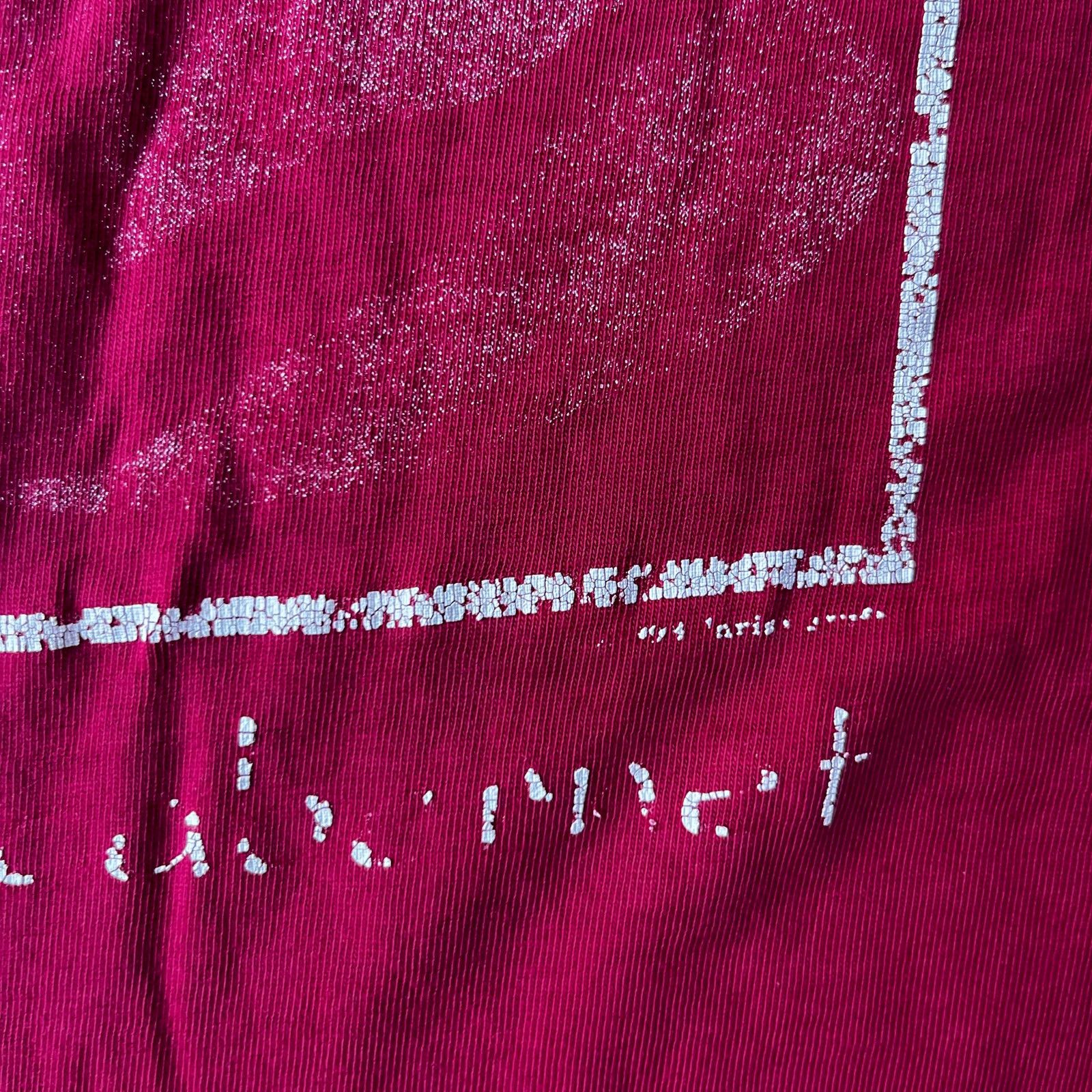 Vintage 90s Vintage Life is a Cabernet T-Shirt Wine RED FADED XL Size US XL / EU 56 / 4 - 4 Thumbnail