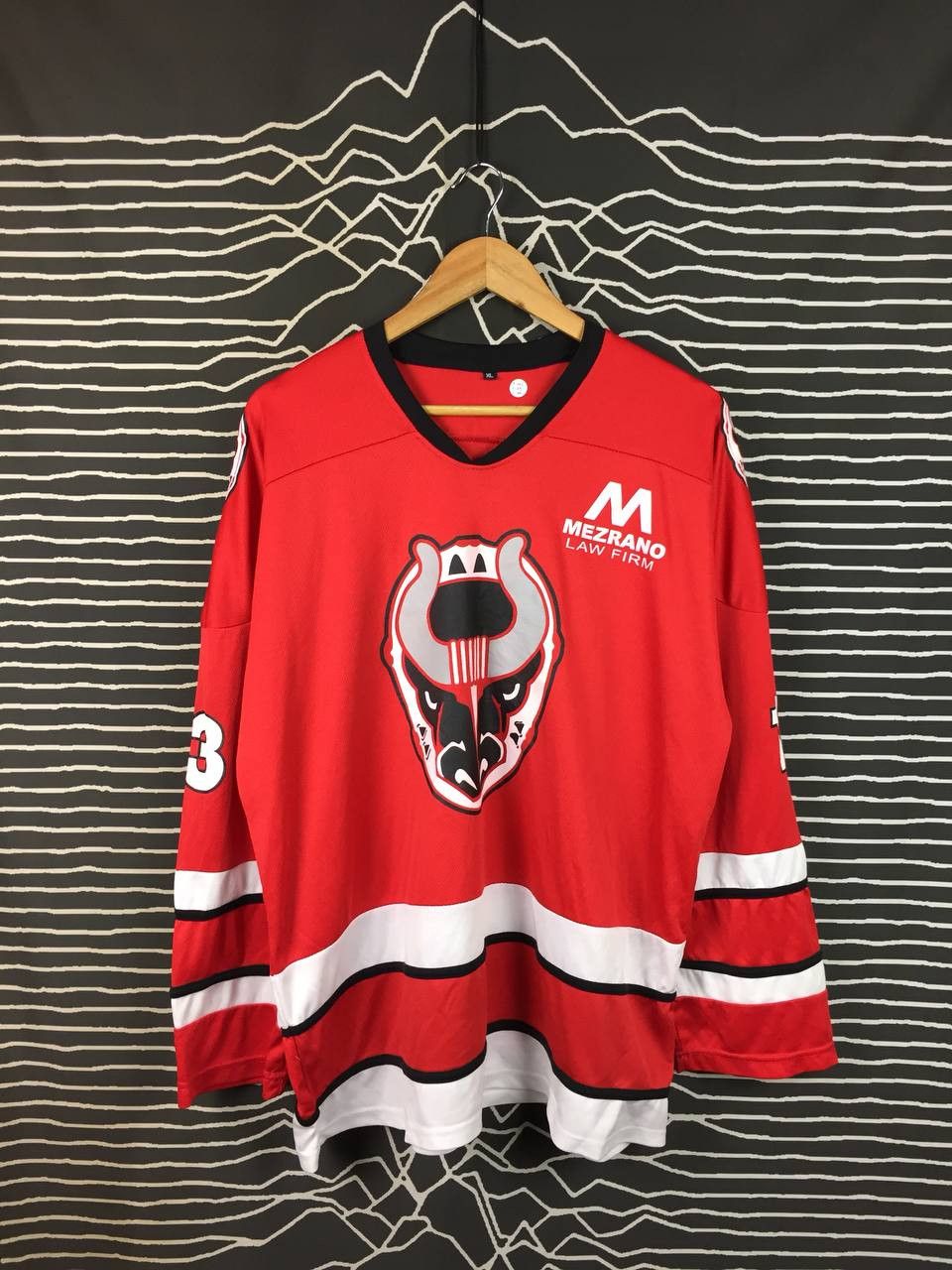 Vintage Birmingham Bulls Mezrano Law Firm Hockey Jersey Size XL Size US XL / EU 56 / 4 - 2 Thumbnail