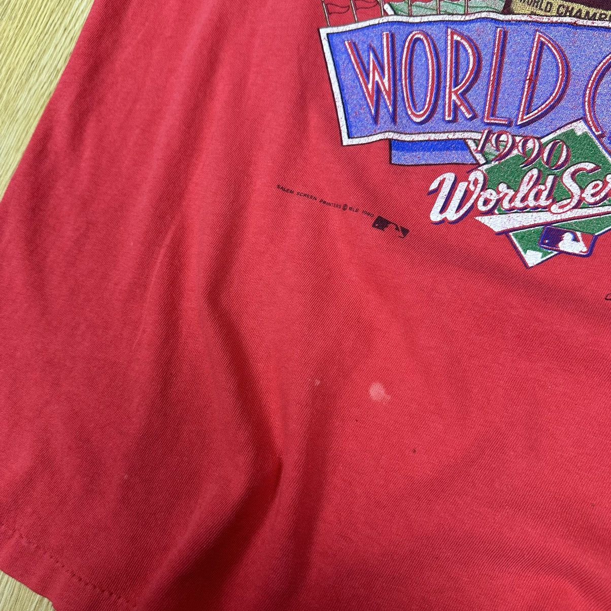Salem Sportswear Vtg 1990 Salem Sportswear MLB Cininnati Reds Champion A884 Size US XL / EU 56 / 4 - 3 Thumbnail
