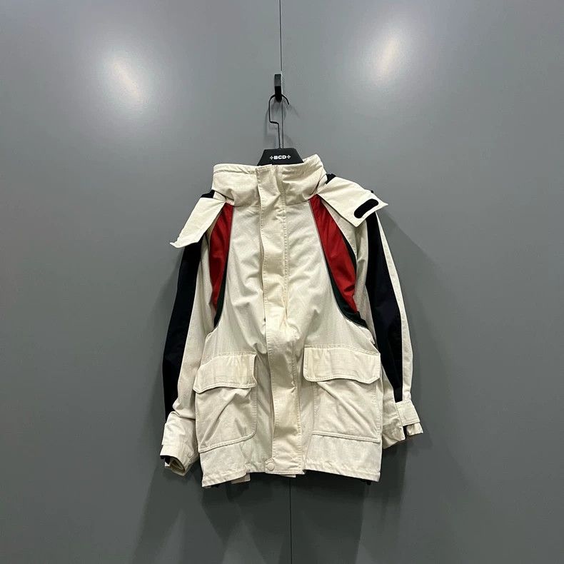 Gucci Gucci Size 38 Color-blocked striped jacket 2502-Nextarrow Size US XS / EU 42 / 0 - 1 Thumbnail