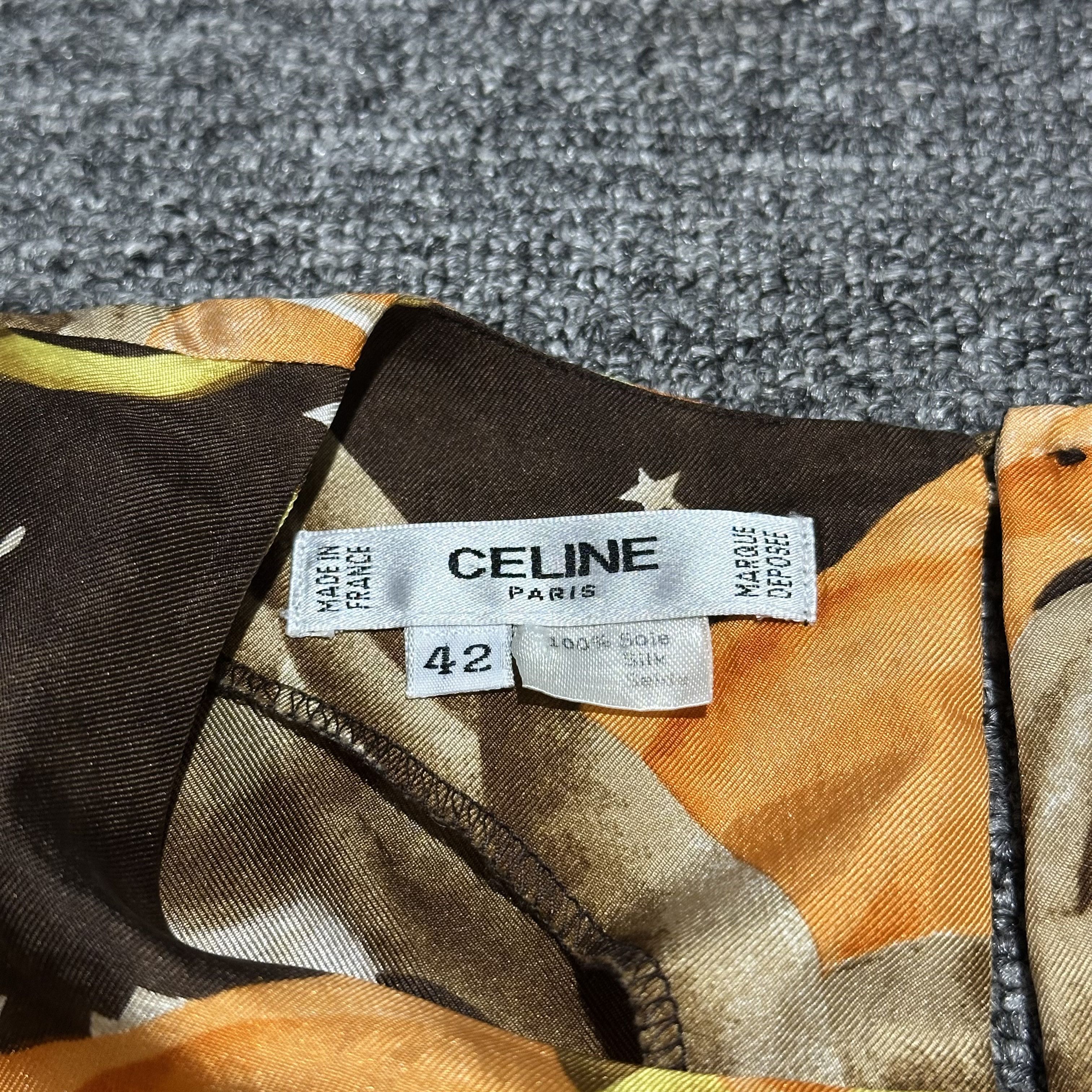 Celine × Vintage Vintage Celine Longsleeve Tee Size M / US 6-8 / IT 42-44 - 4 Thumbnail