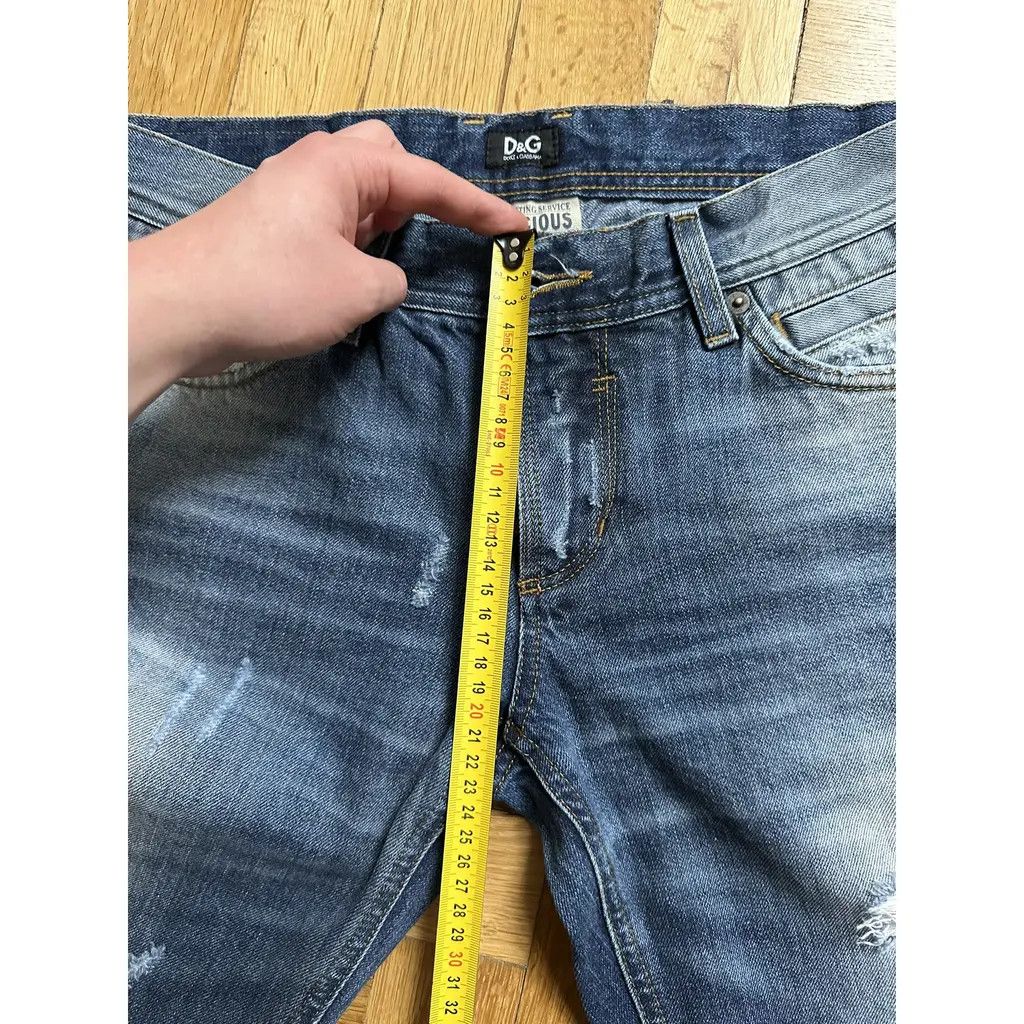 Dolce & Gabbana Dolce & Gabbana D&G Audacious Slim Distressed Jeans Size US 32 / EU 48 - 7 Thumbnail
