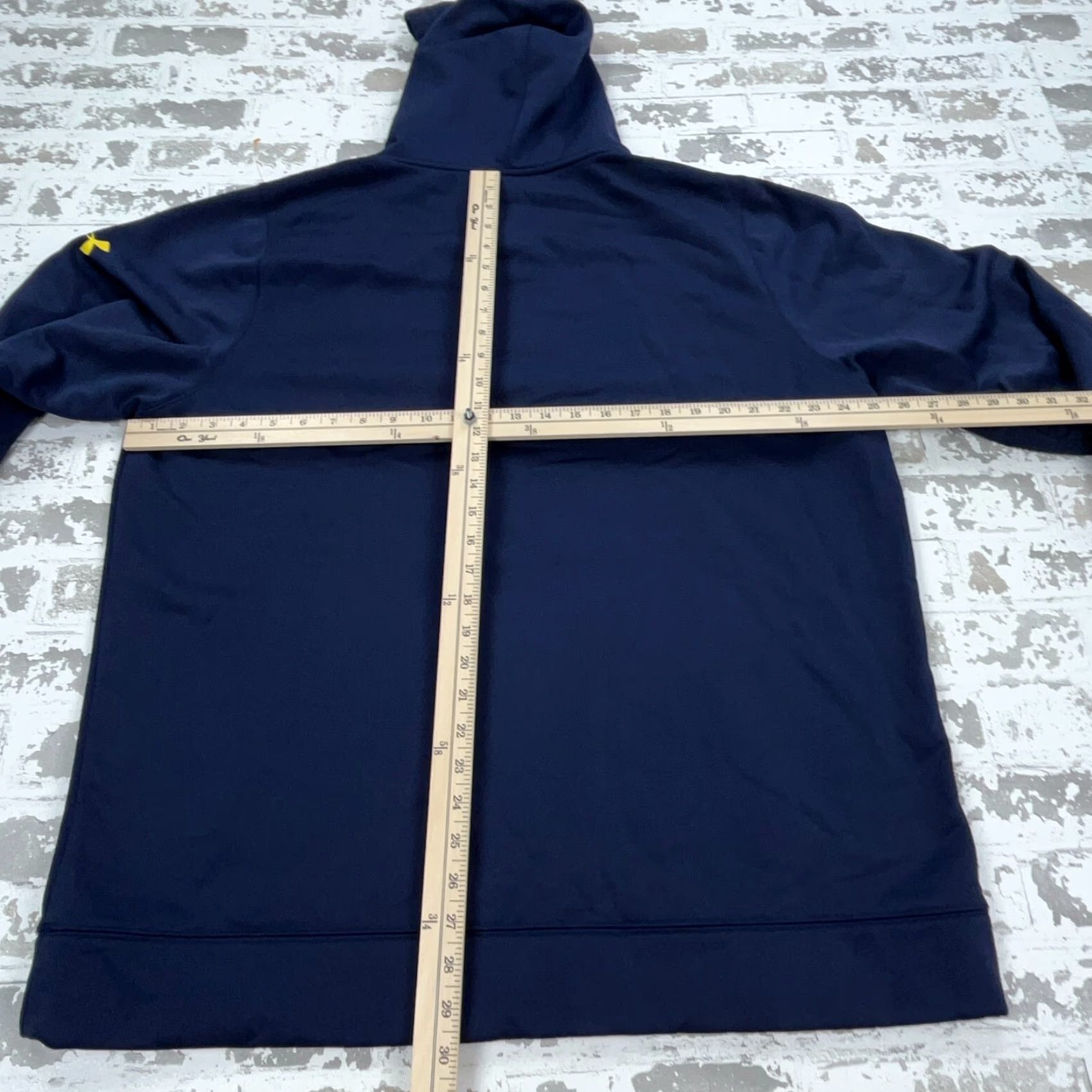Under Armour Under Armour Hoodie Men 2XL XXL Blue Yellow Sweatshirt Steph Curry 30 Mens Size US XXL / EU 58 / 5 - 6 Thumbnail