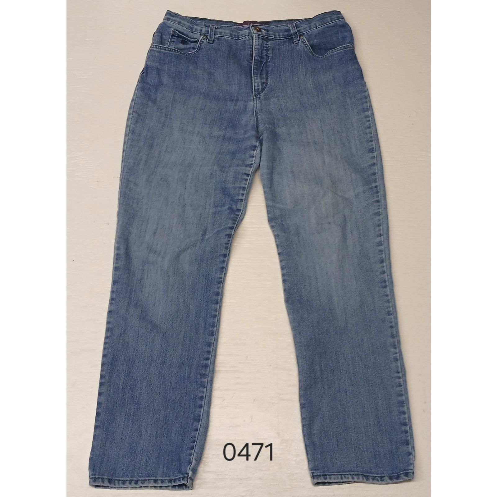 Gloria Vanderbilt Gloria Vanderbilt (12) Straight Relaxed fit Light Blue Jeans Size 34" / US 12 / IT 48 - 1 Thumbnail