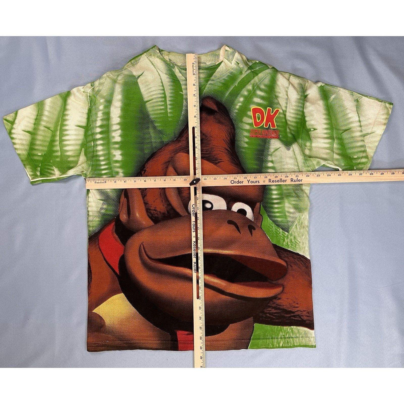 Nintendo Vintage Donkey Kong Country AOP Nintendo SNES Tee Size US XL / EU 56 / 4 - 7 Thumbnail
