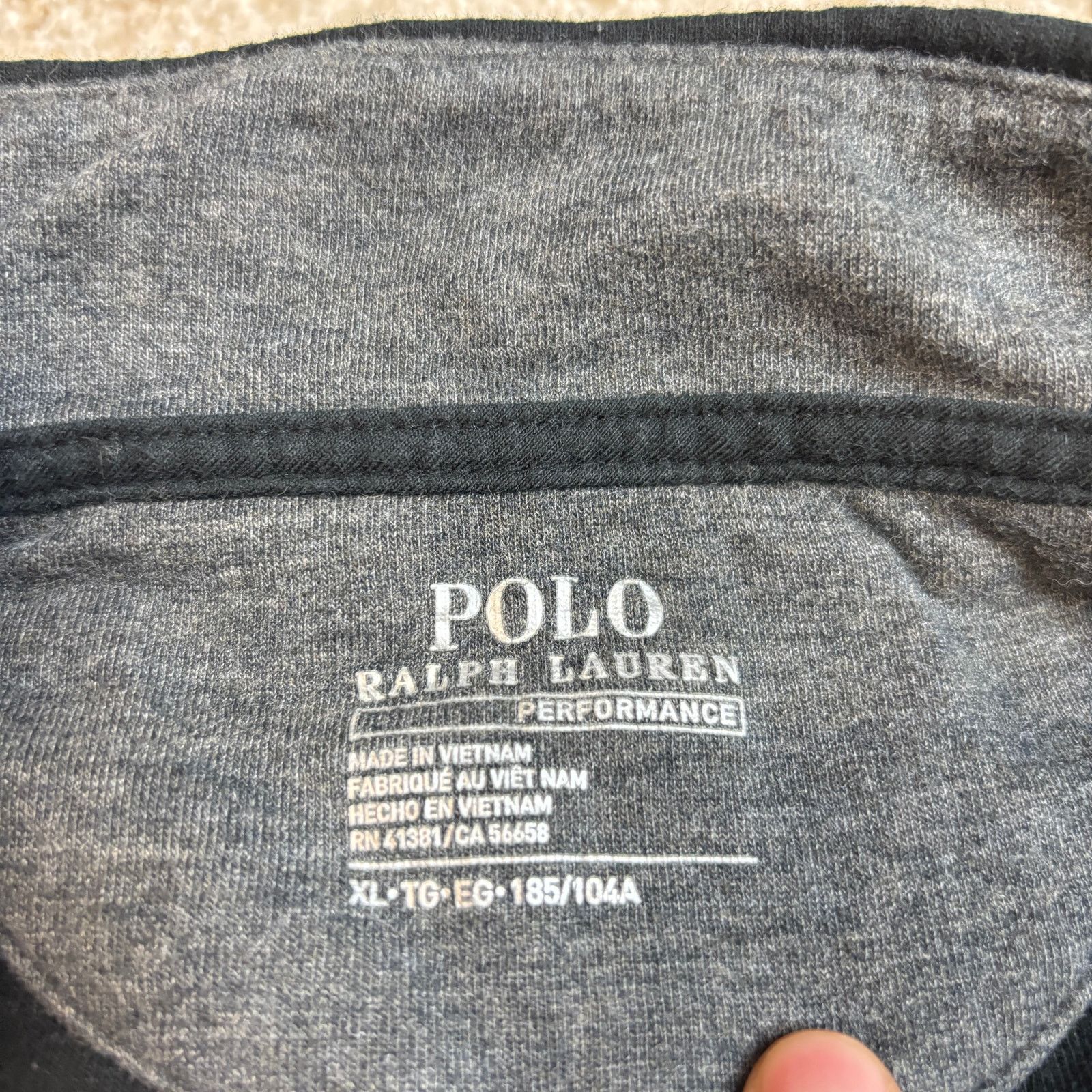 Polo Ralph Lauren Polo Ralph Lauren Performance 1/4 Zip Golf Pullover Men's L Size US L / EU 52-54 / 3 - 4 Thumbnail