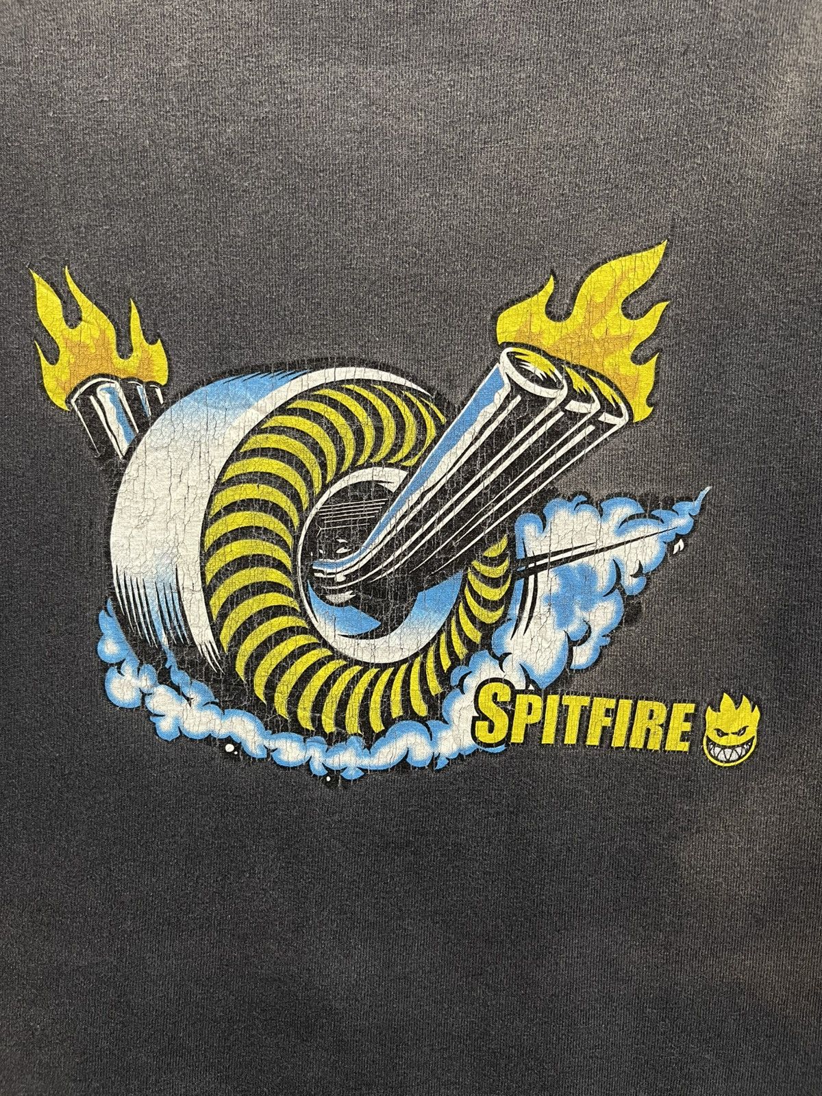 Spitfire Vintage Sunfaded Spitfire🔥🔥🔥 Size US L / EU 52-54 / 3 - 2 Thumbnail