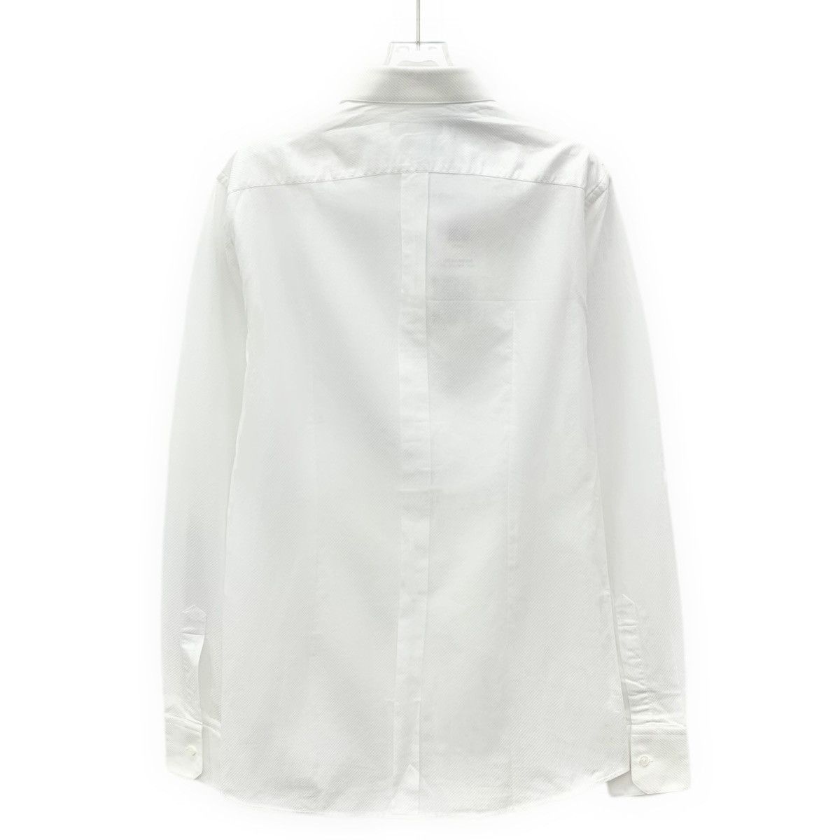 Dolce & Gabbana Dolce & Gabbana White Collared Long Sleeve Shirt K26WX Size US XXS / EU 40 - 2 Thumbnail