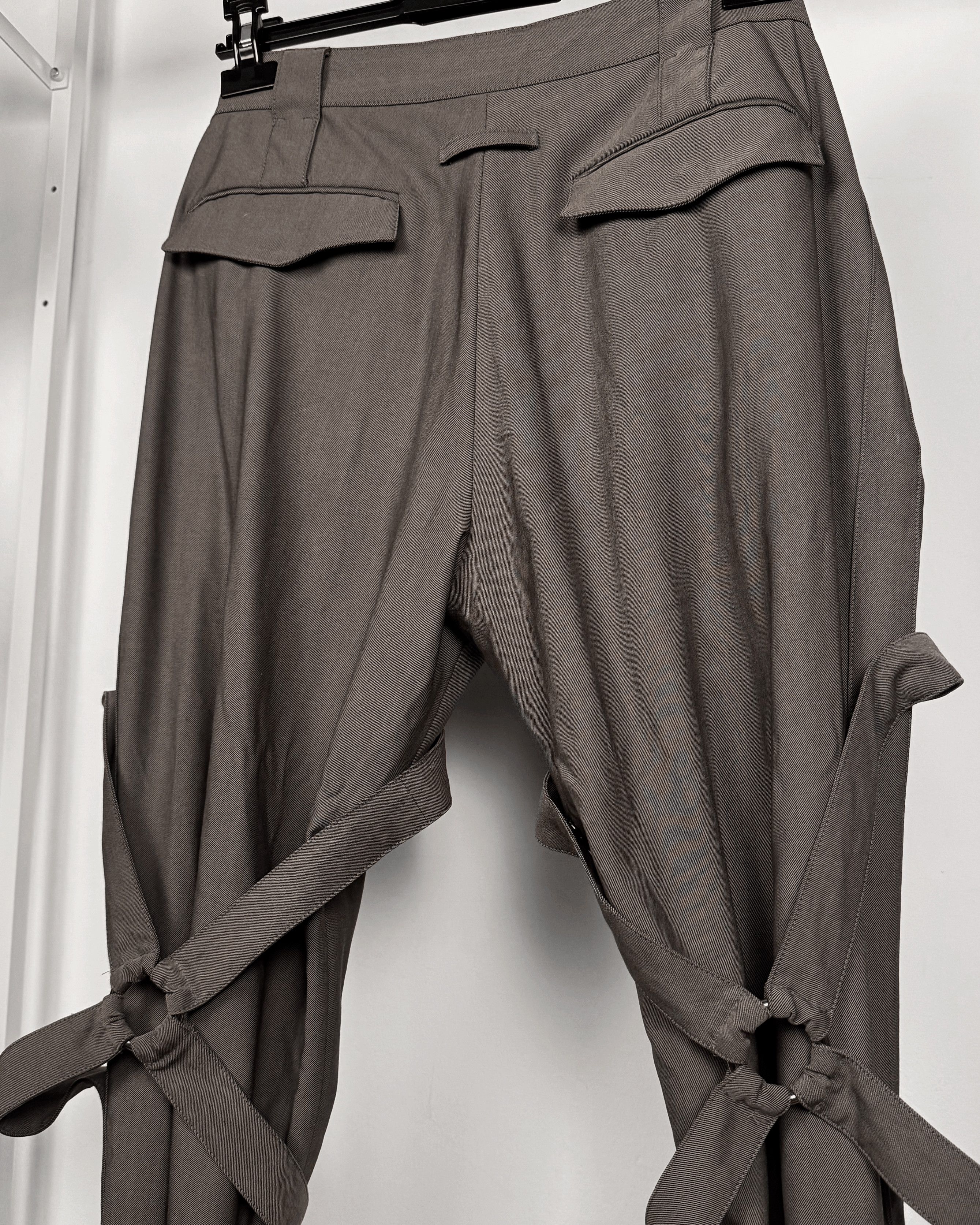 Jean Paul Gaultier Jean Paul Gaultier Bondage Belted Tailored Pants Size US 34 / EU 50 - 4 Thumbnail