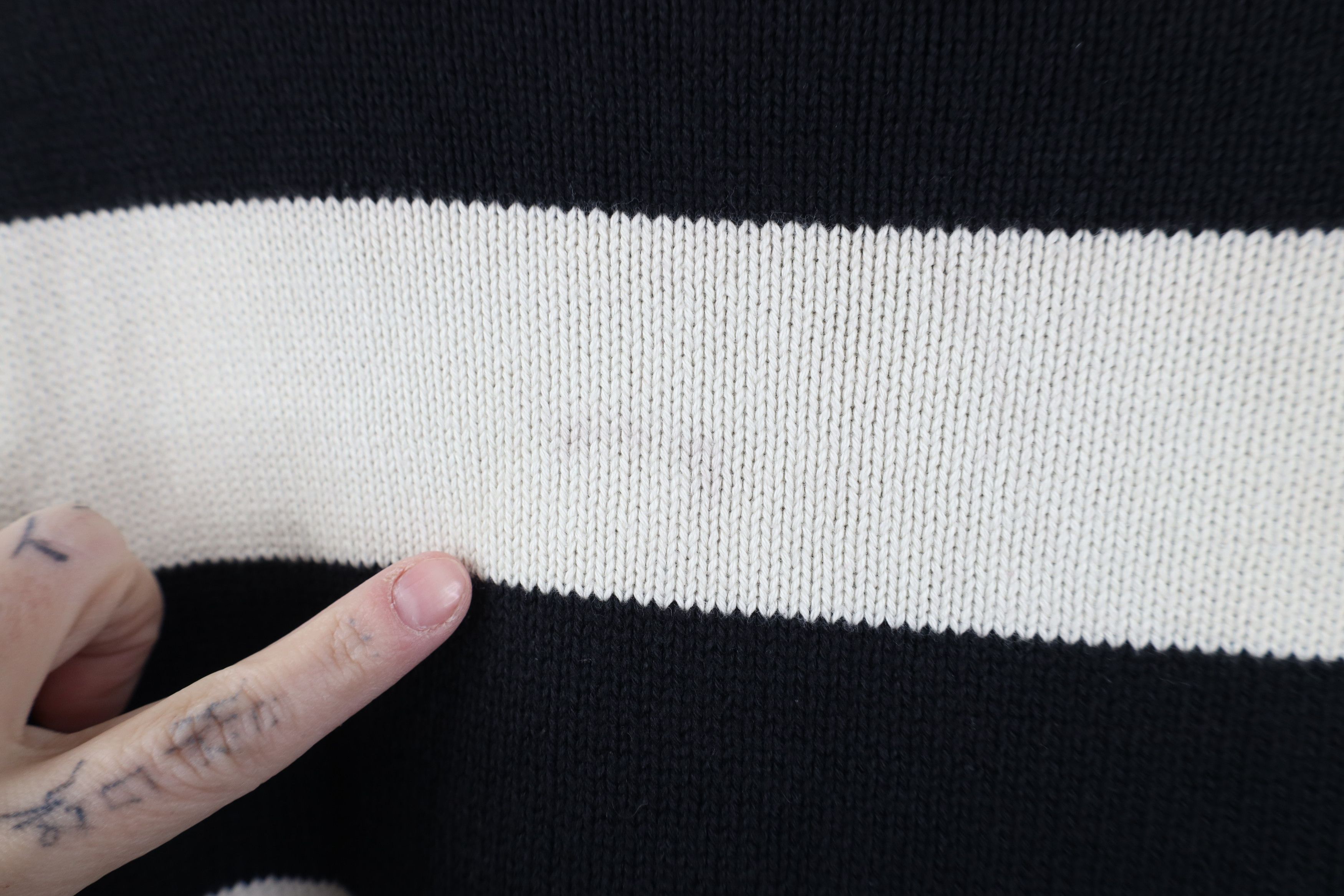 Polo Ralph Lauren Vintage 90s Ralph Lauren Striped Knit Turtleneck Sweater Size M / US 6-8 / IT 42-44 - 9 Thumbnail