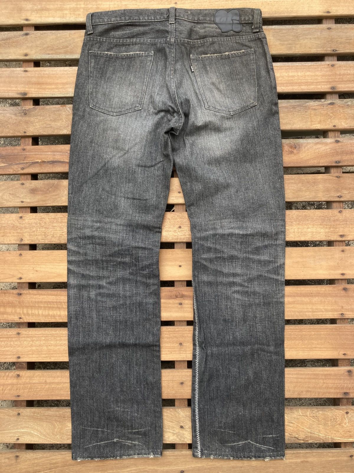 Number (N)ine Distressed Denim Jeans Number Nine Size US 32 / EU 48 - 3 Thumbnail