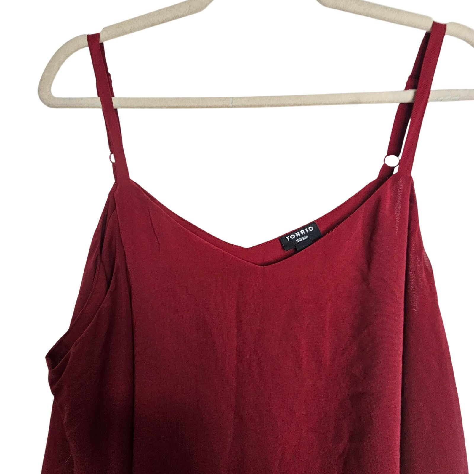 Torrid Torrid Womens Sophie Flowy Tank Plus Size 2X Minimalist Size XXL / US 16-18 / IT 52-54 - 2 Thumbnail