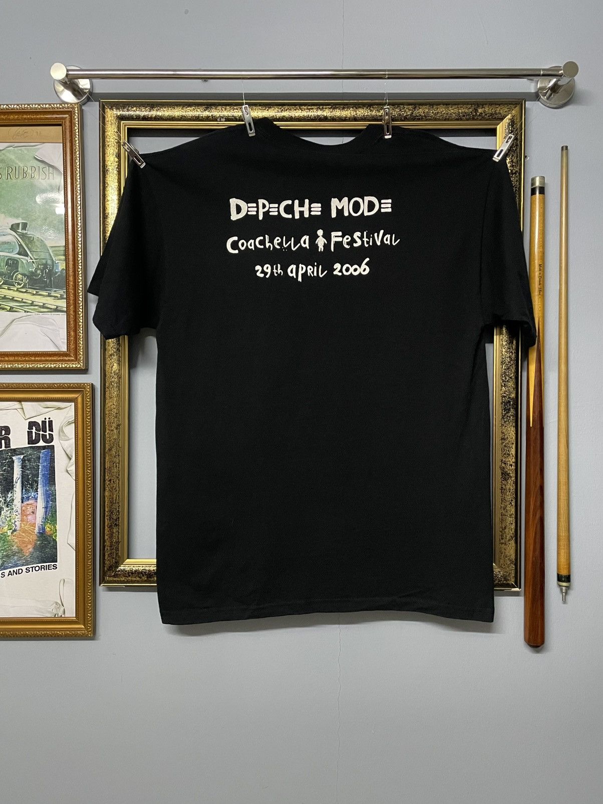 Band Tees Vintage Original Depeche Mode Touring The Angel Graphic Tee Size US L / EU 52-54 / 3 - 7 Thumbnail
