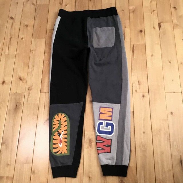 Bape BAPE CRAZY SHARK SLIM FIT SWEAT PANTS a bathing ape ★size M Size US 32 / EU 48 - 3 Thumbnail