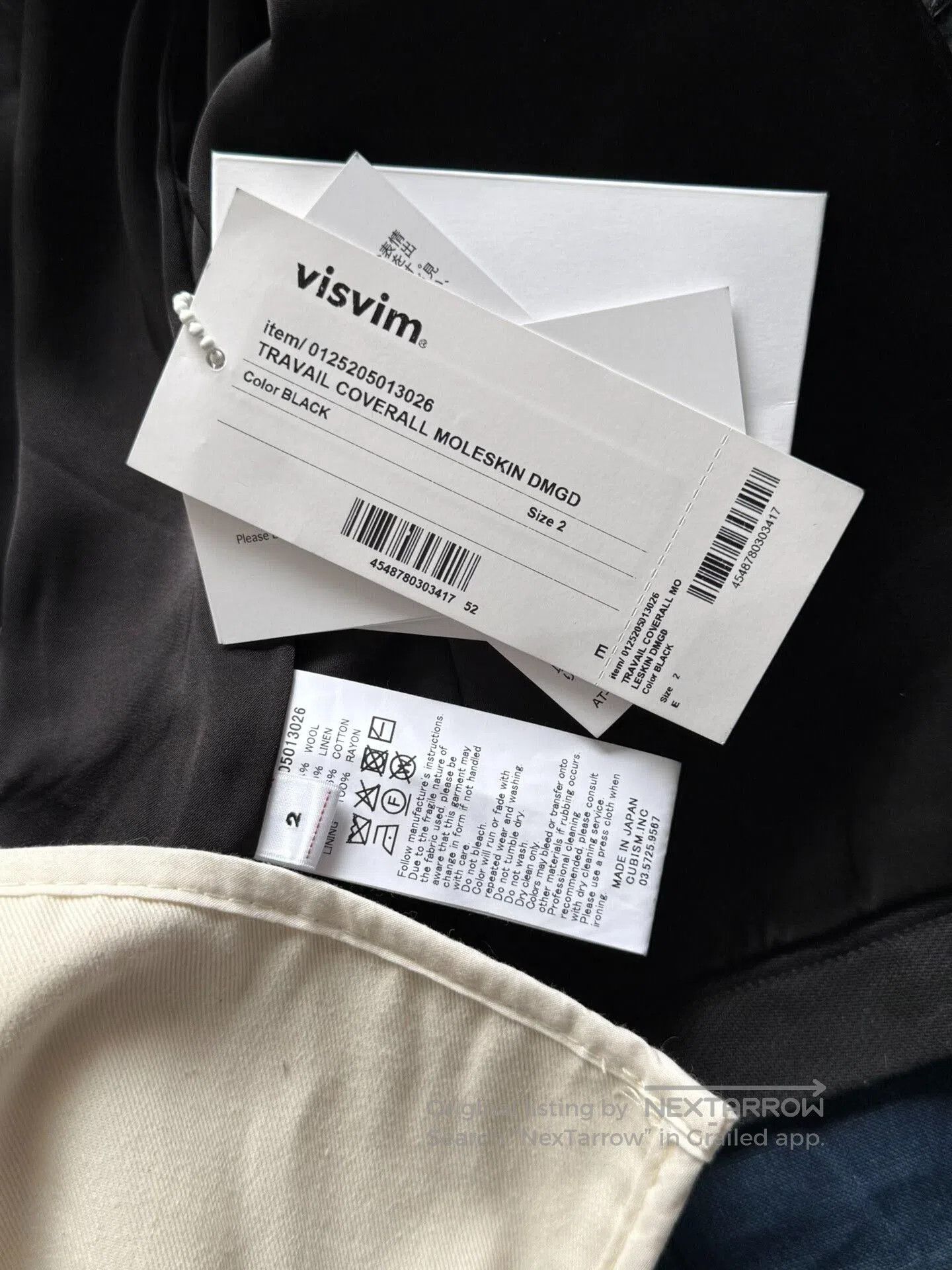 Visvim visvim travail coverall moleskin jacket. Size US M / EU 48-50 / 2 - 9 Thumbnail
